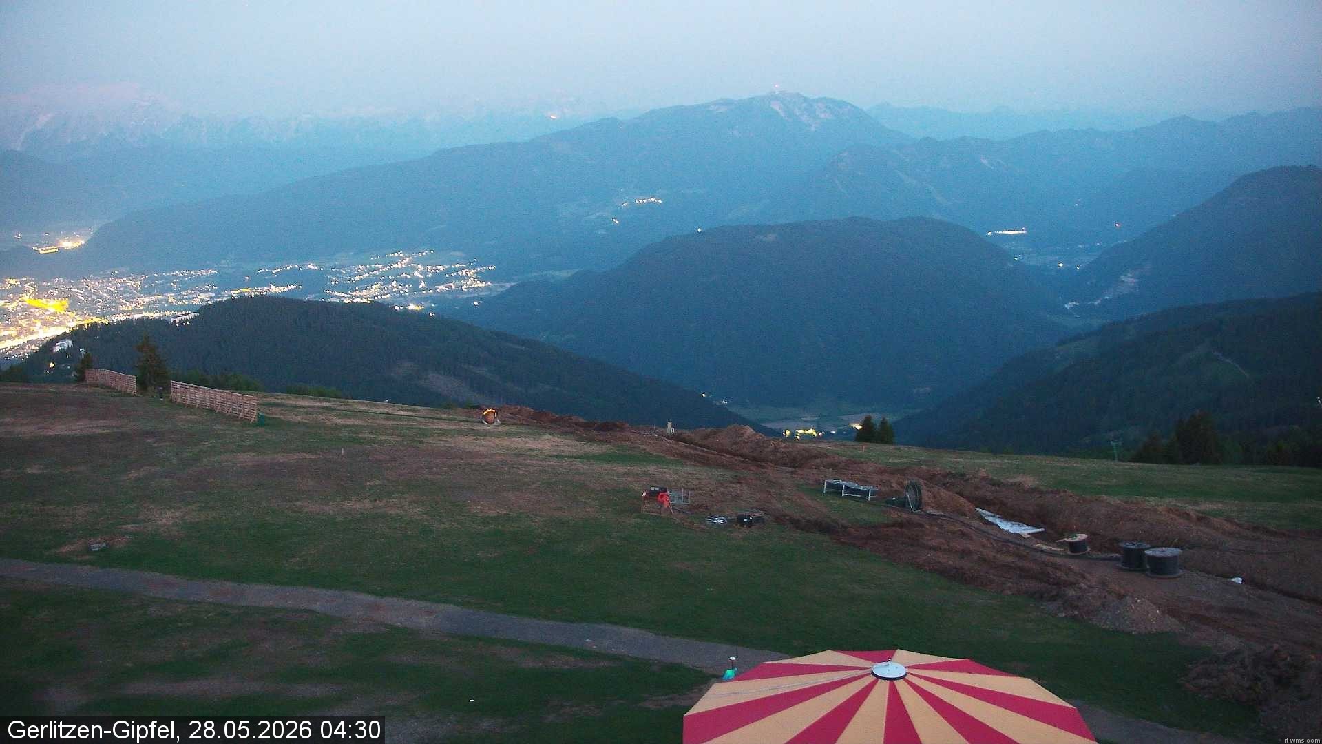 Archiv Foto Webcam Gerlitzen-Gipfel - Alpengasthof
