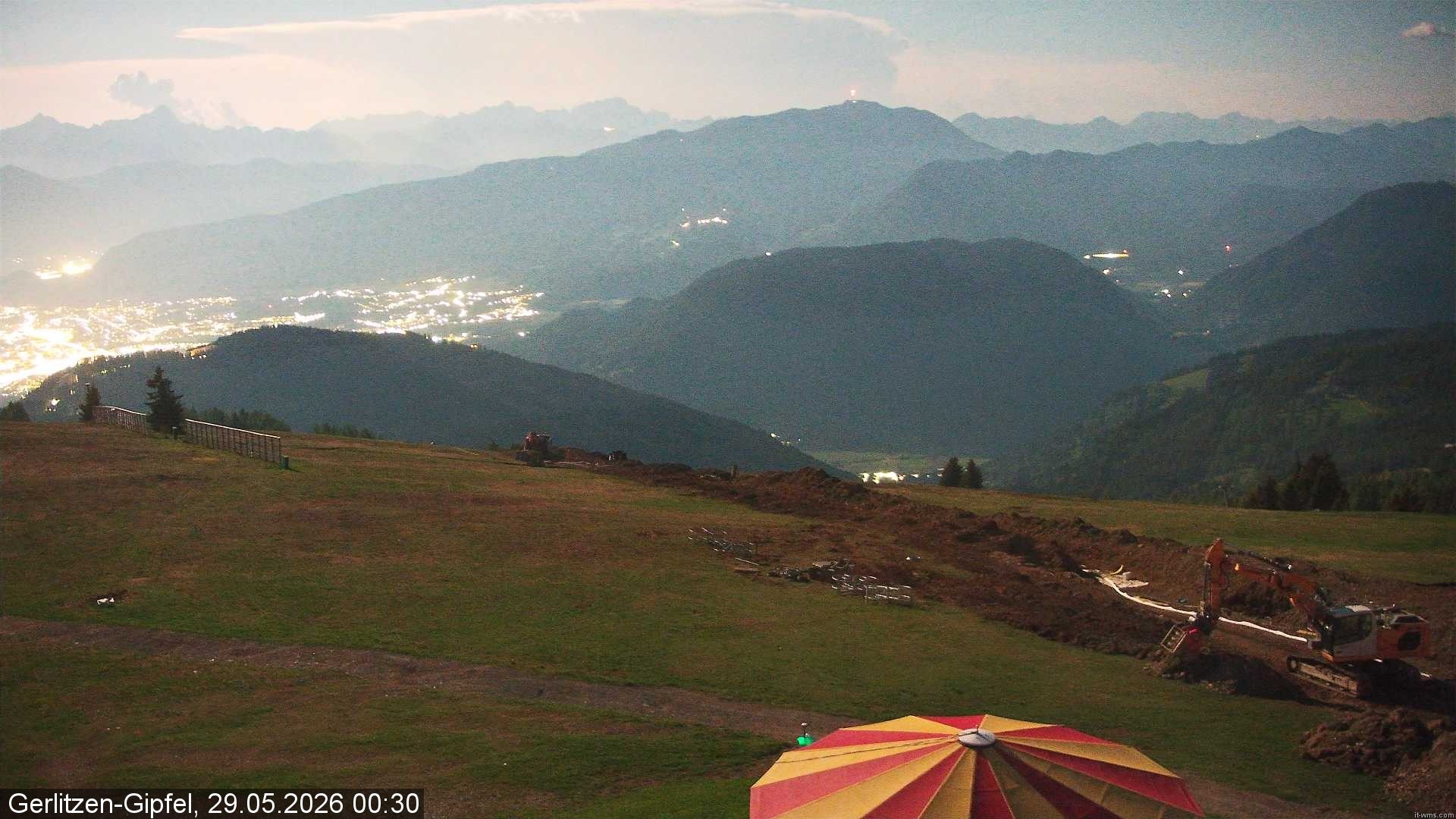 Archiv Foto Webcam Gerlitzen-Gipfel - Alpengasthof