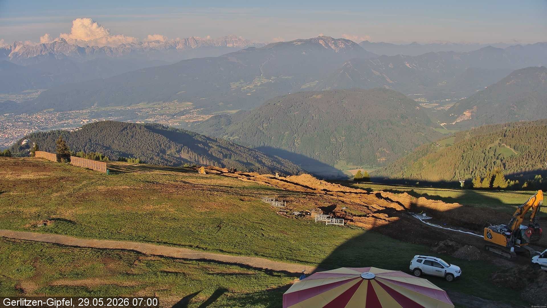 Archiv Foto Webcam Gerlitzen-Gipfel - Alpengasthof