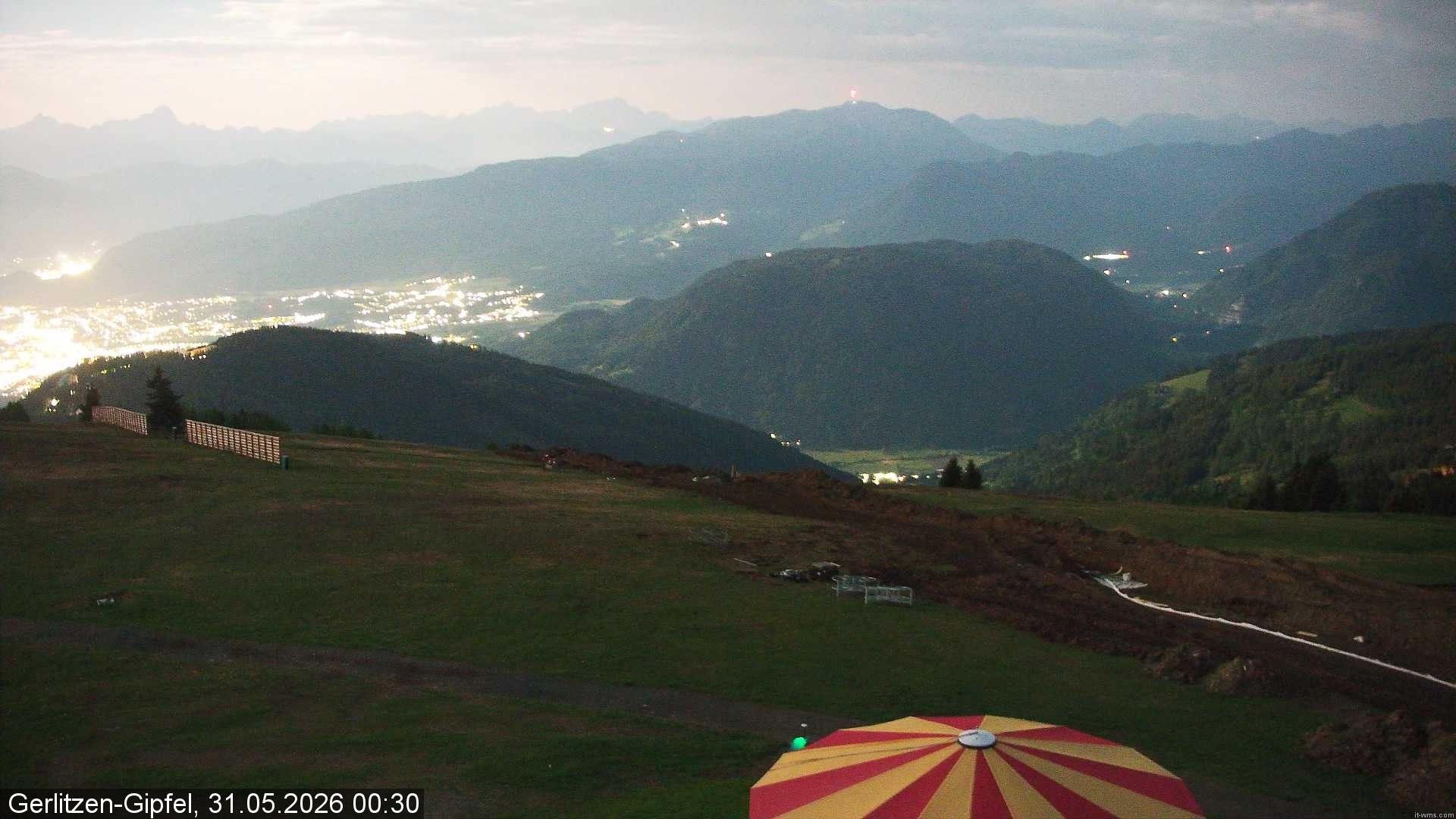 Archived image Webcam Gerlitzen summit (Carinthia)