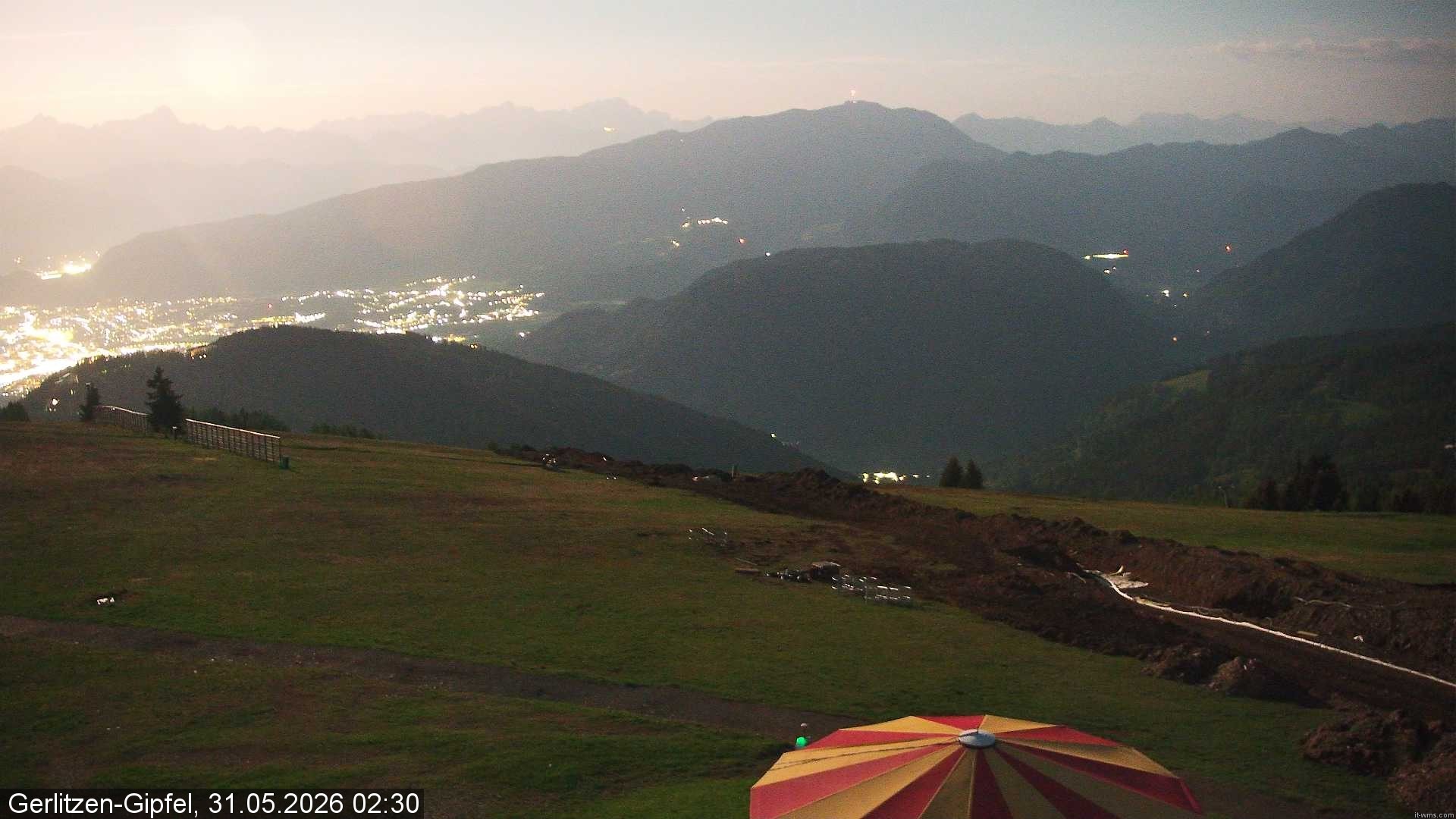 Archived image Webcam Gerlitzen summit (Carinthia)