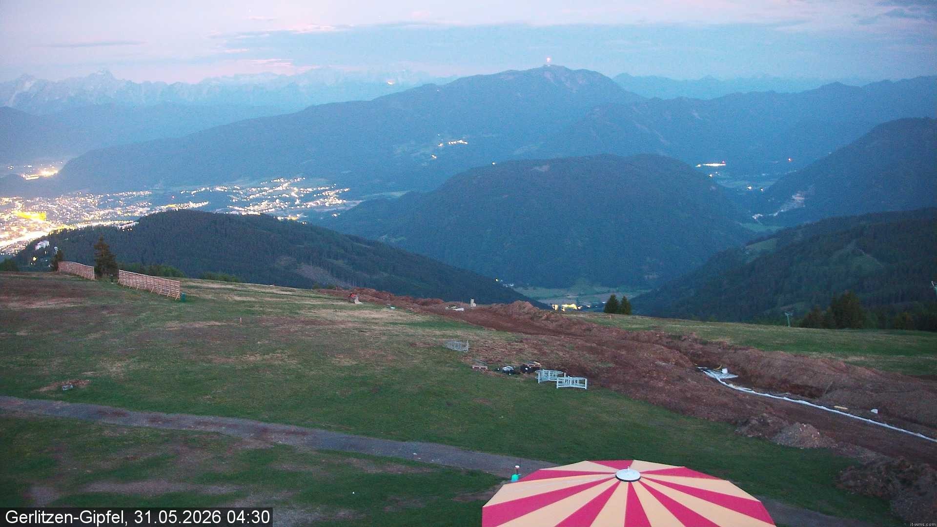 Archived image Webcam Gerlitzen summit (Carinthia)
