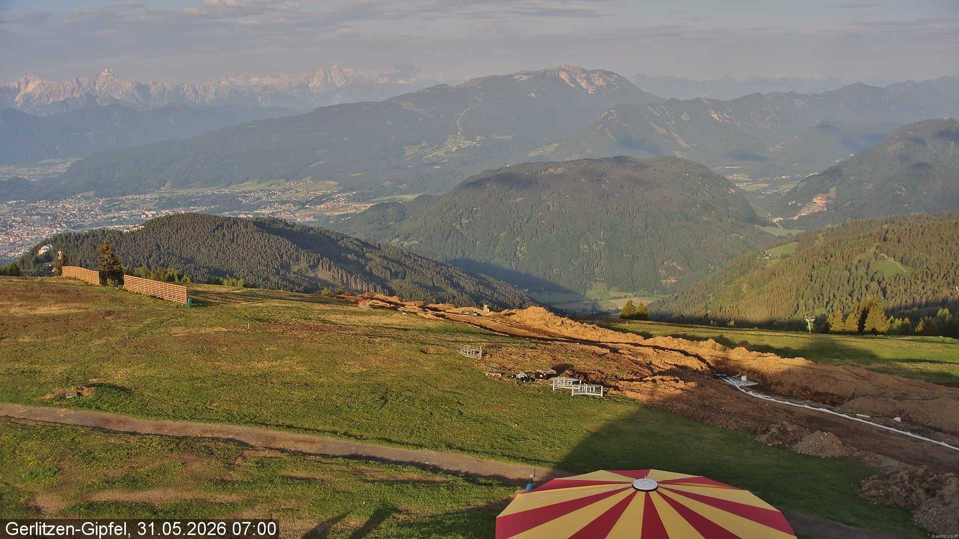 Archived image Webcam Gerlitzen summit (Carinthia)