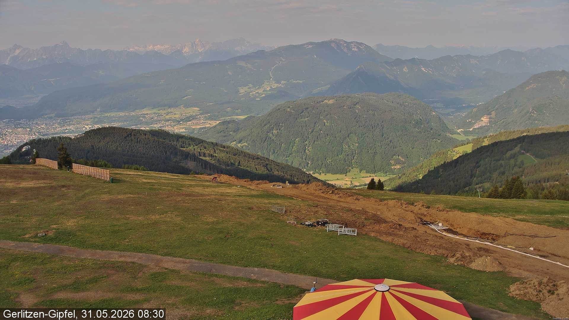Archived image Webcam Gerlitzen summit (Carinthia)