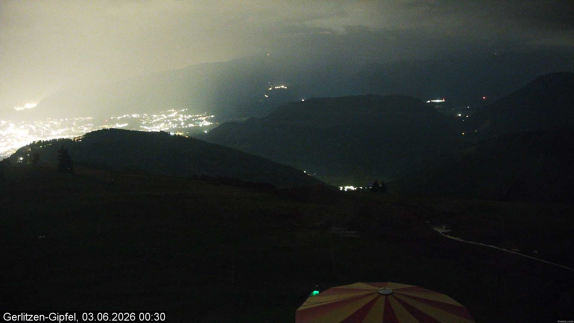 Archiv Foto Webcam Gerlitzen-Gipfel - Alpengasthof