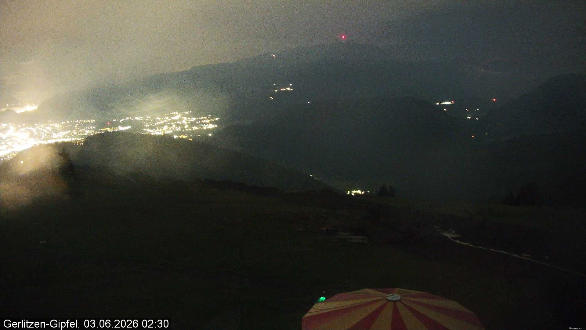 Archiv Foto Webcam Gerlitzen-Gipfel - Alpengasthof