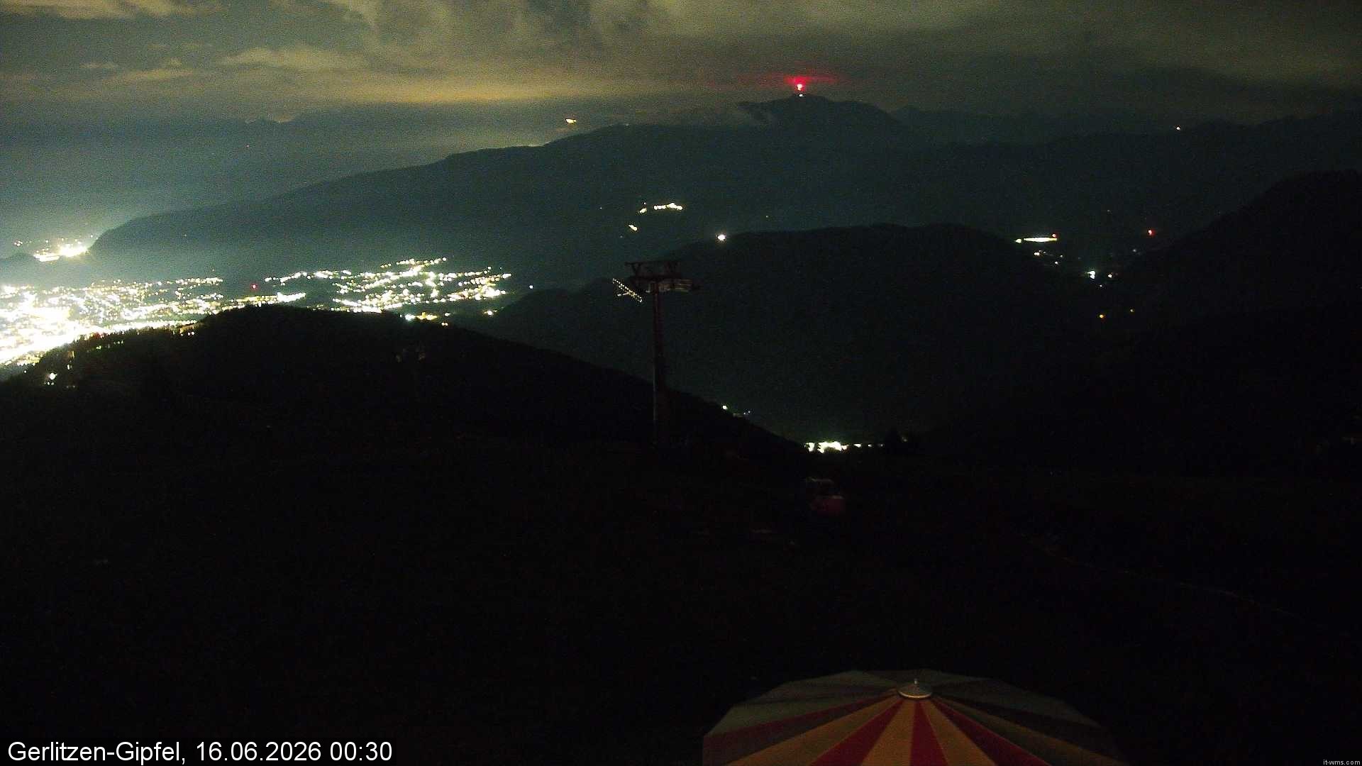Archiv Foto Webcam Gerlitzen-Gipfel - Alpengasthof