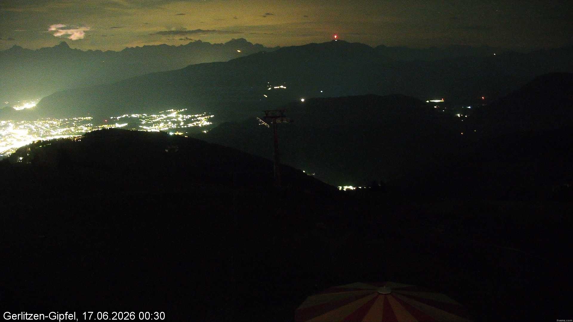 Archiv Foto Webcam Gerlitzen-Gipfel - Alpengasthof