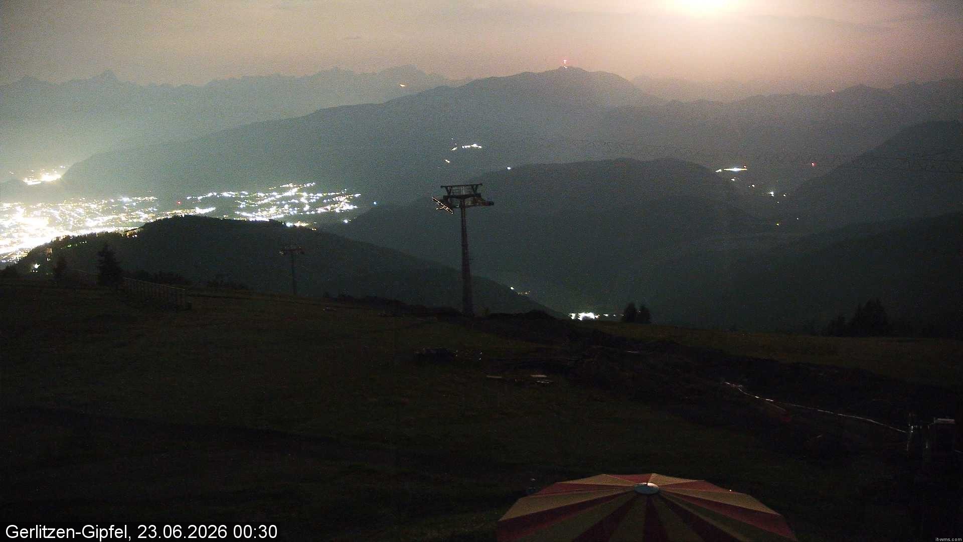 Archiv Foto Webcam Gerlitzen-Gipfel - Alpengasthof
