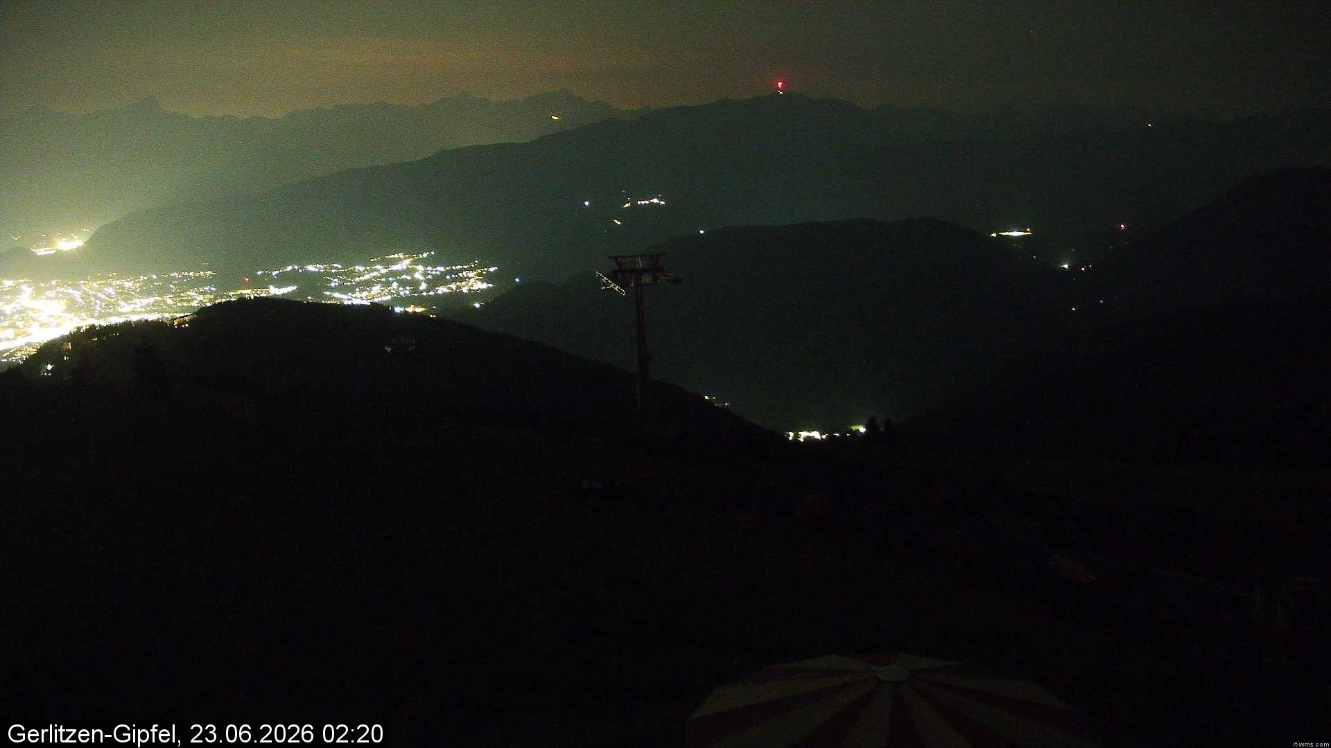 Archiv Foto Webcam Gerlitzen-Gipfel - Alpengasthof