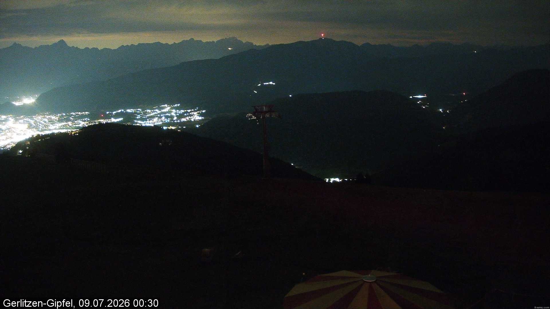 Archiv Foto Webcam Gerlitzen-Gipfel - Alpengasthof