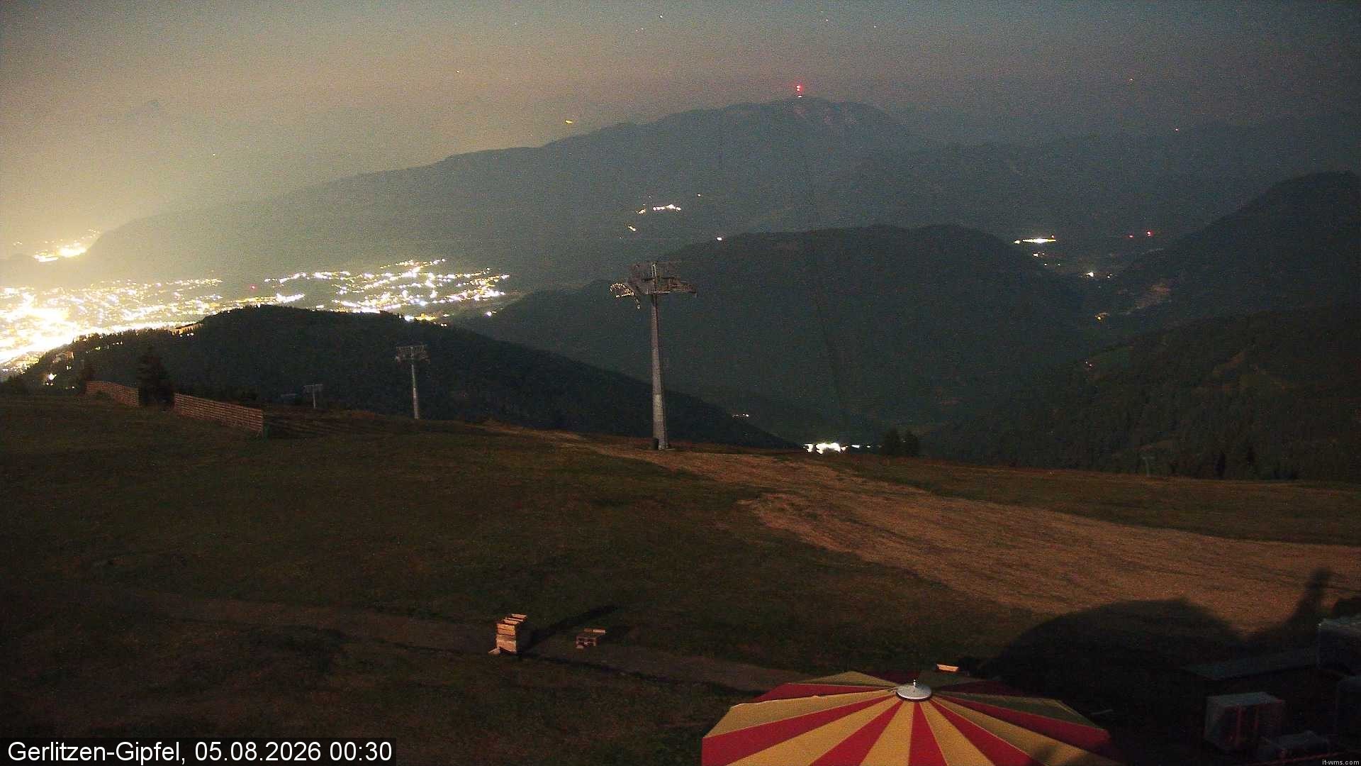 Archived image Webcam Gerlitzen summit (Carinthia)