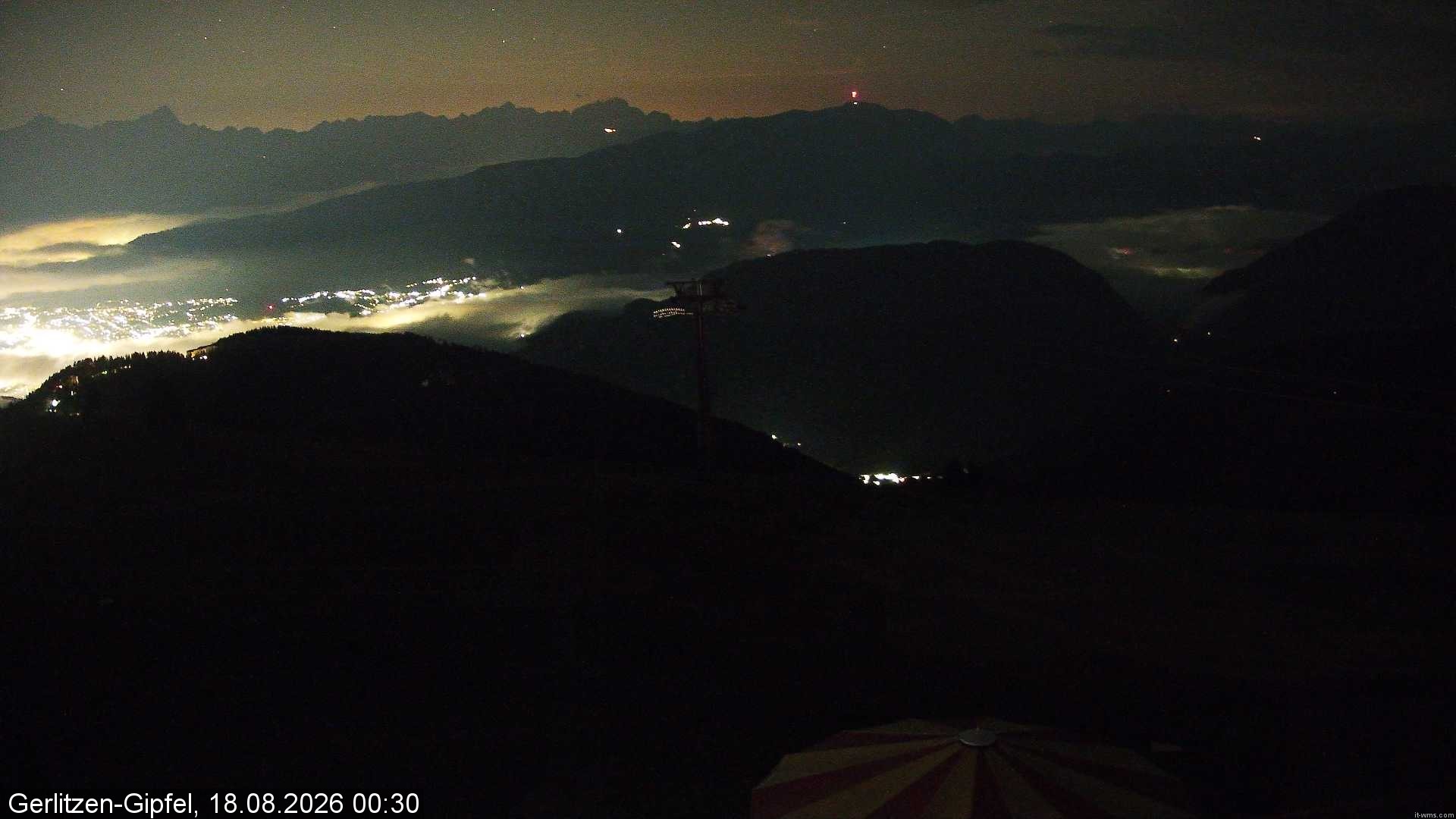 Archiv Foto Webcam Gerlitzen-Gipfel - Alpengasthof
