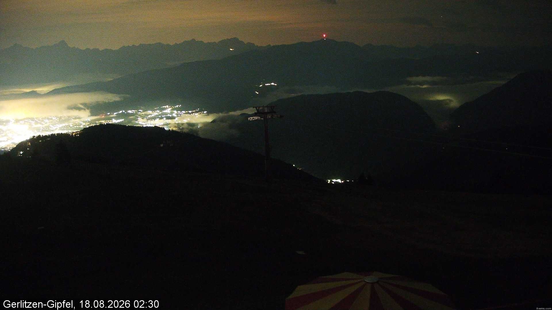 Archiv Foto Webcam Gerlitzen-Gipfel - Alpengasthof