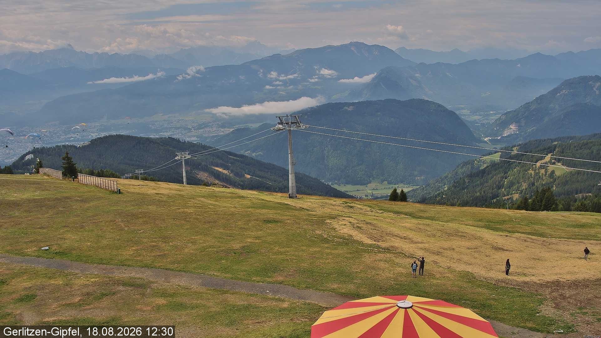 Archiv Foto Webcam Gerlitzen-Gipfel - Alpengasthof