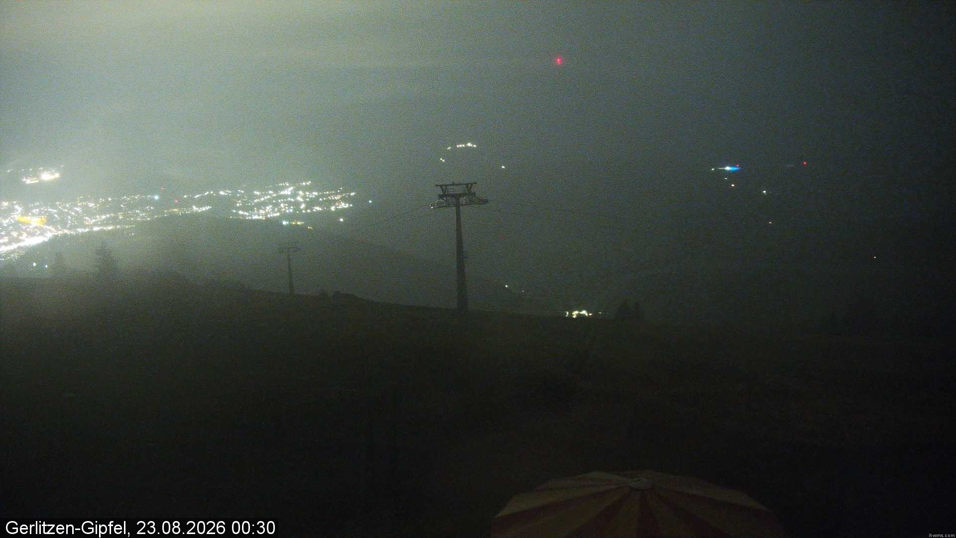 Archiv Foto Webcam Gerlitzen-Gipfel - Alpengasthof