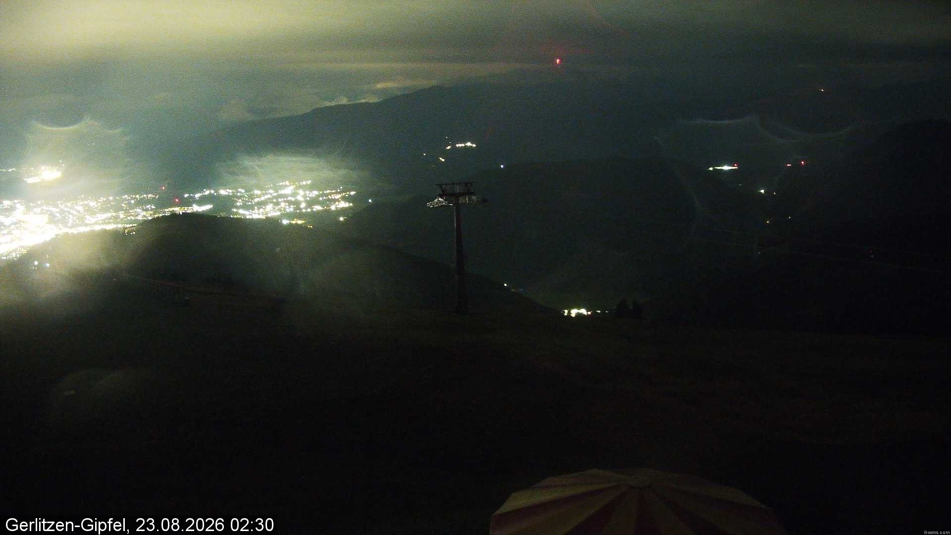 Archiv Foto Webcam Gerlitzen-Gipfel - Alpengasthof
