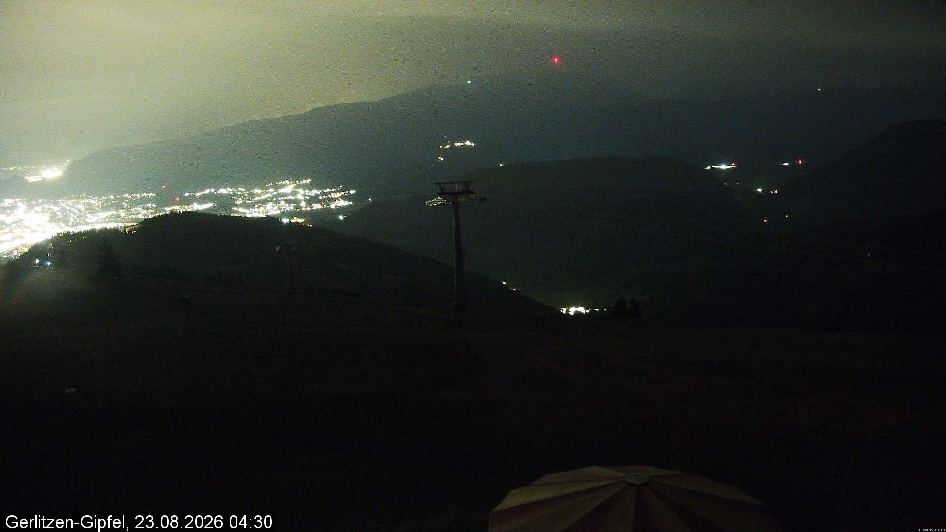 Archiv Foto Webcam Gerlitzen-Gipfel - Alpengasthof