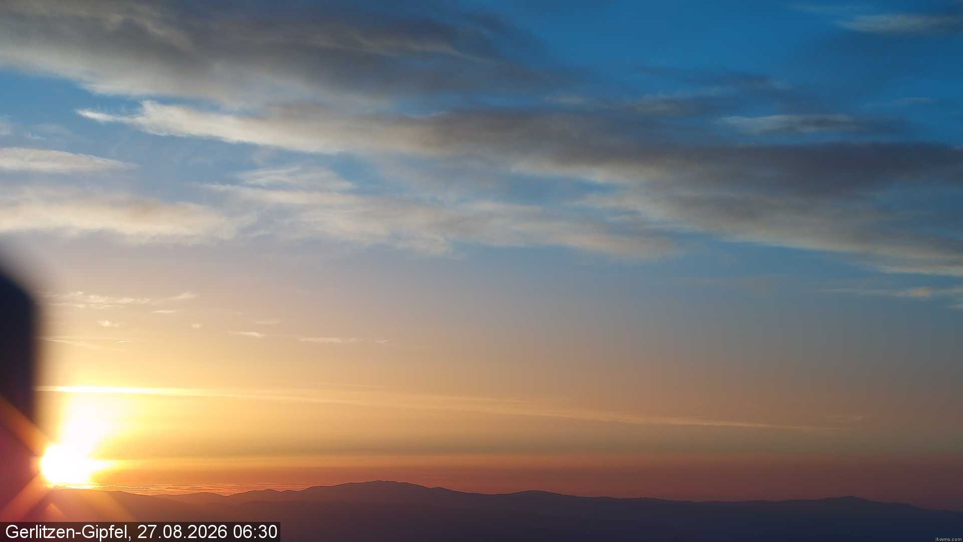 Archiv Foto Webcam Gerlitzen-Gipfel - Alpengasthof