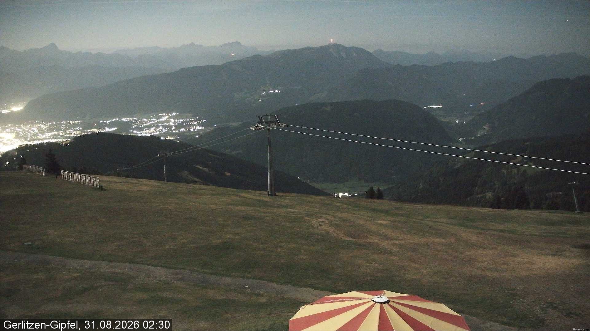 Archived image Webcam Gerlitzen summit (Carinthia)