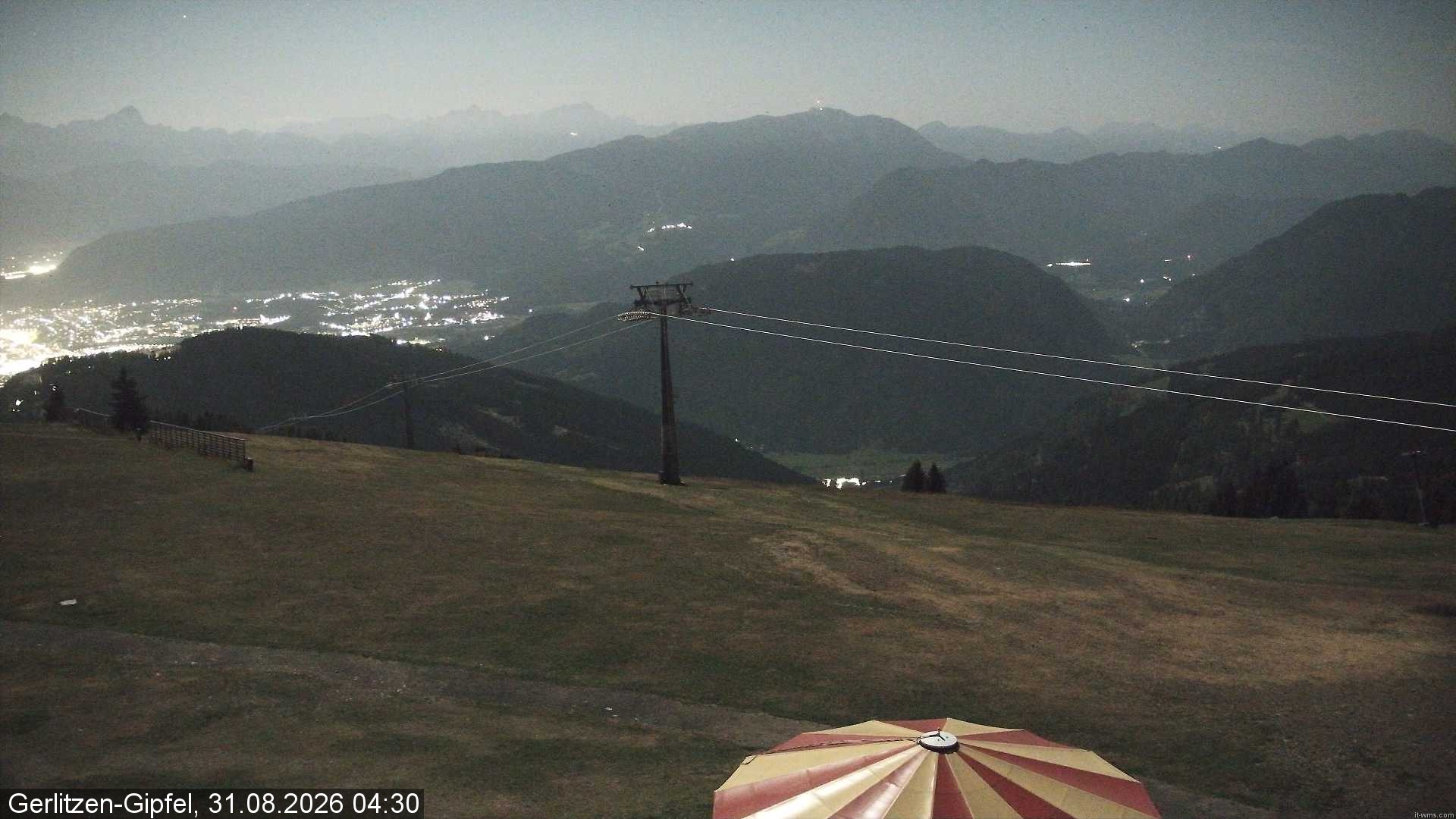 Archived image Webcam Gerlitzen summit (Carinthia)