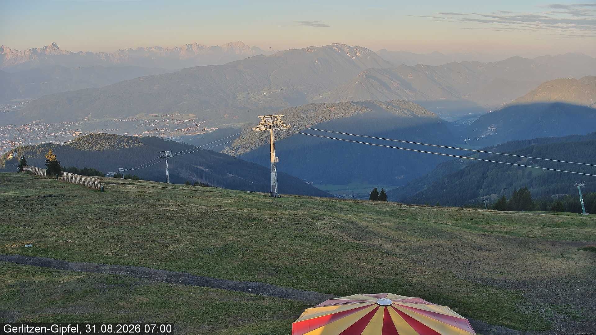Archived image Webcam Gerlitzen summit (Carinthia)