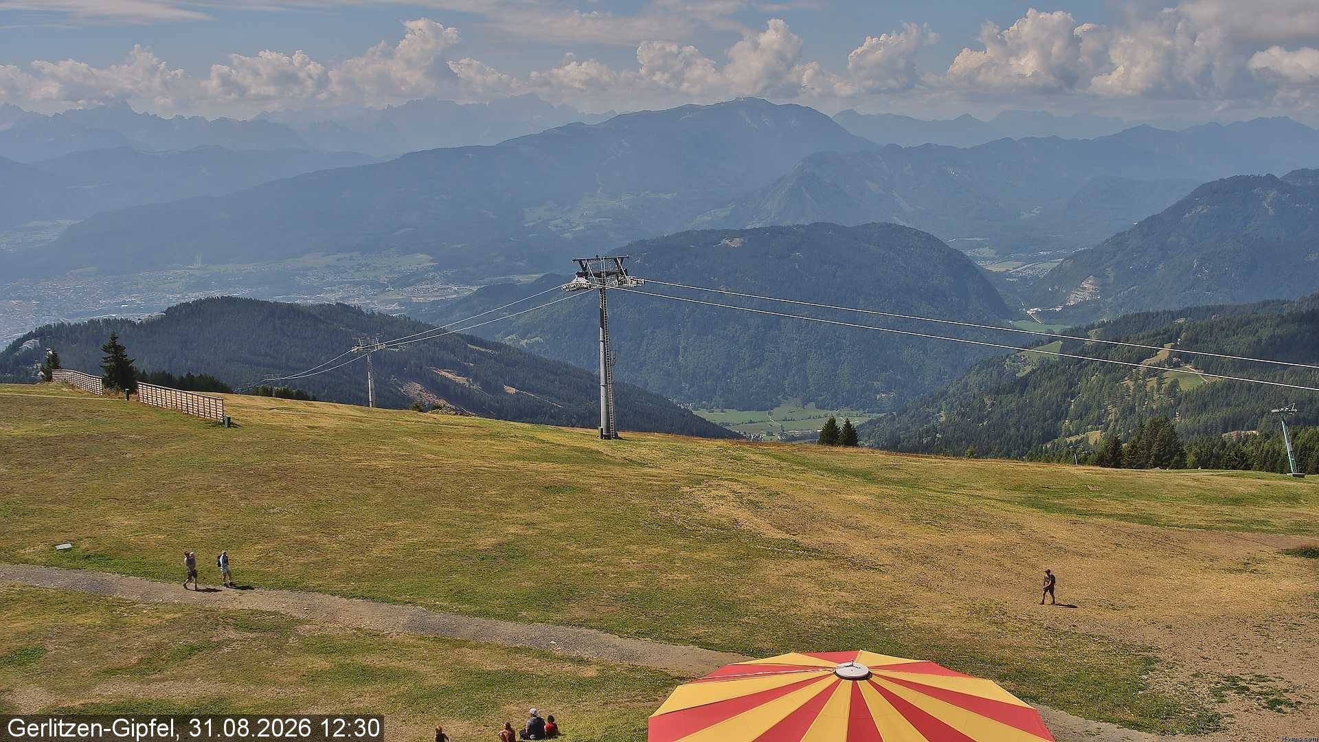 Archived image Webcam Gerlitzen summit (Carinthia)