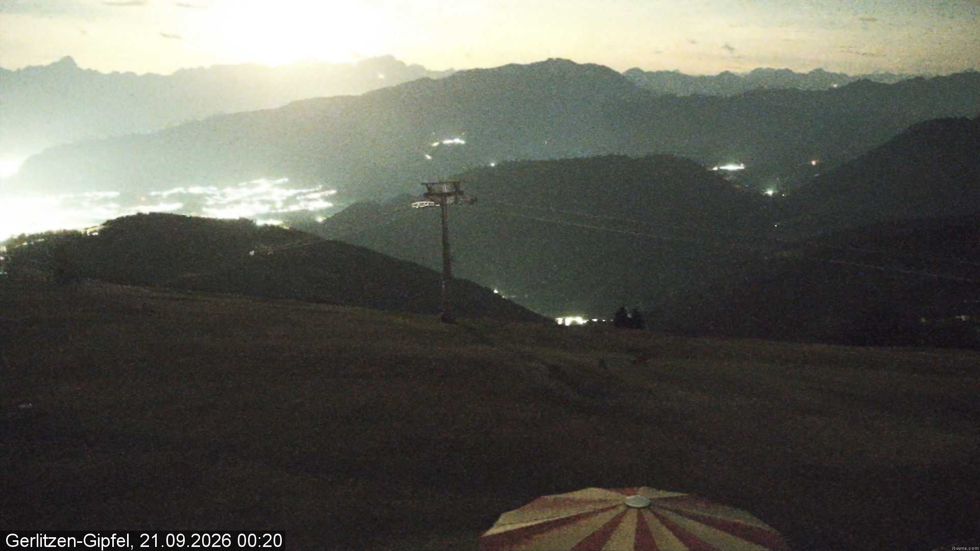 Archived image Webcam Gerlitzen summit (Carinthia)
