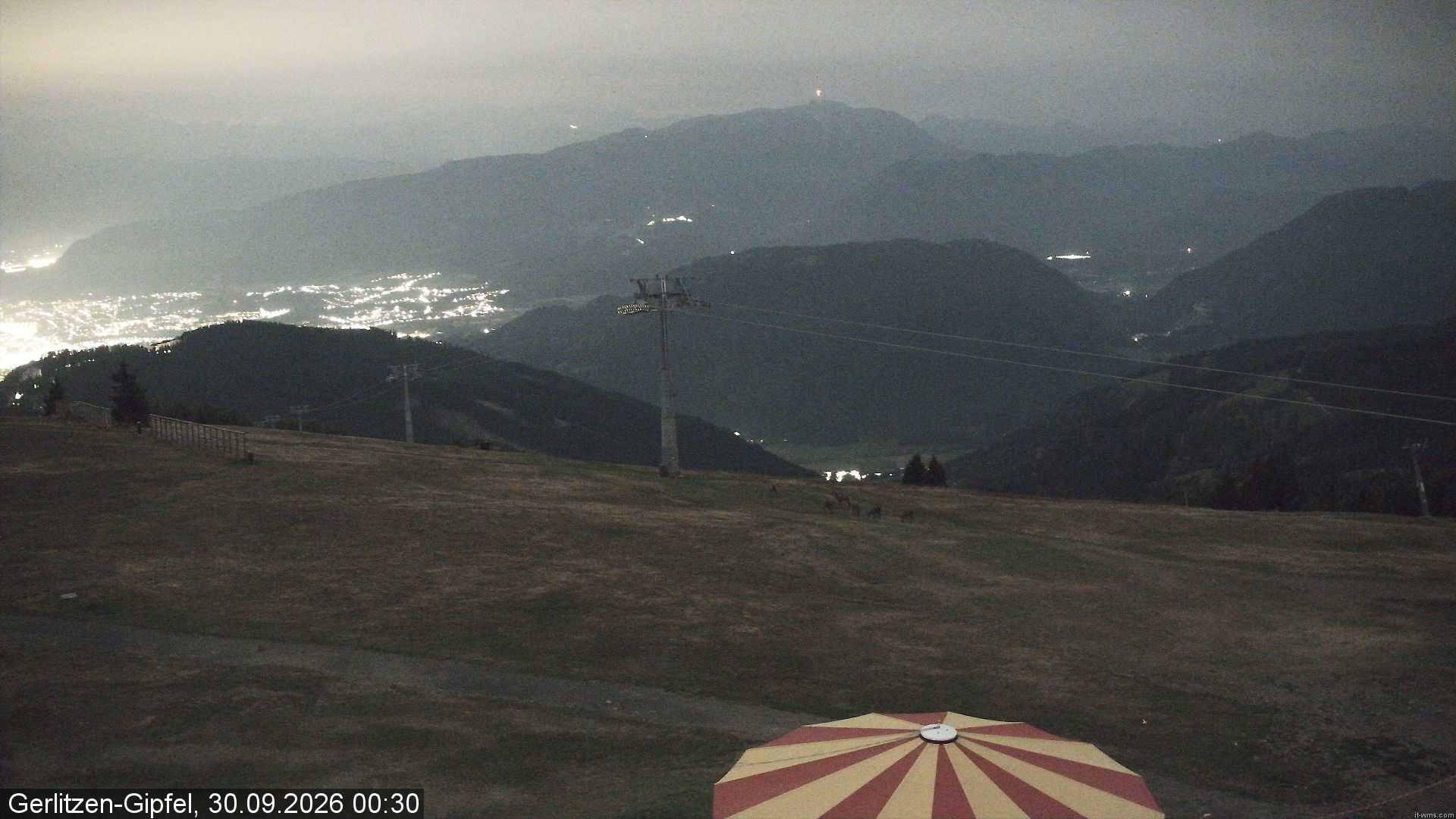 Archiv Foto Webcam Gerlitzen-Gipfel - Alpengasthof