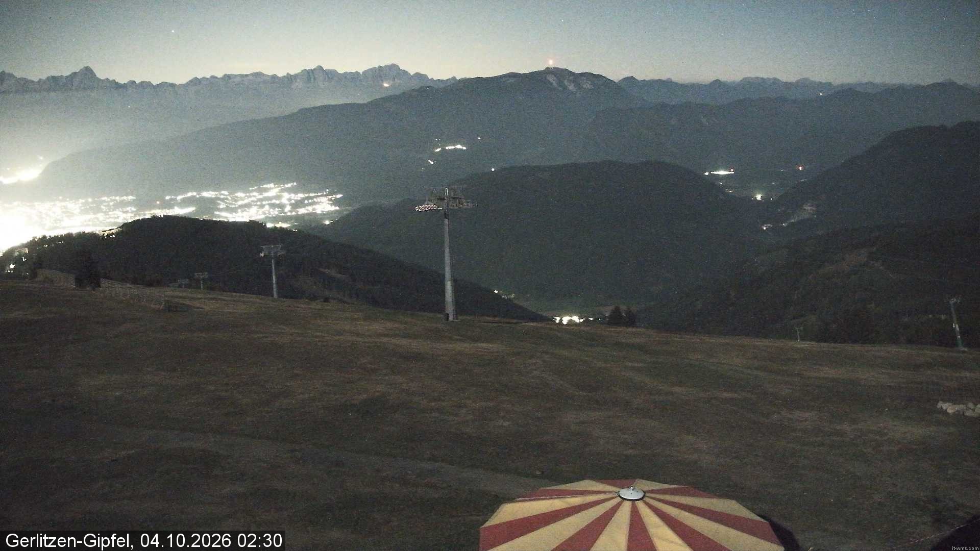 Archiv Foto Webcam Gerlitzen-Gipfel - Alpengasthof