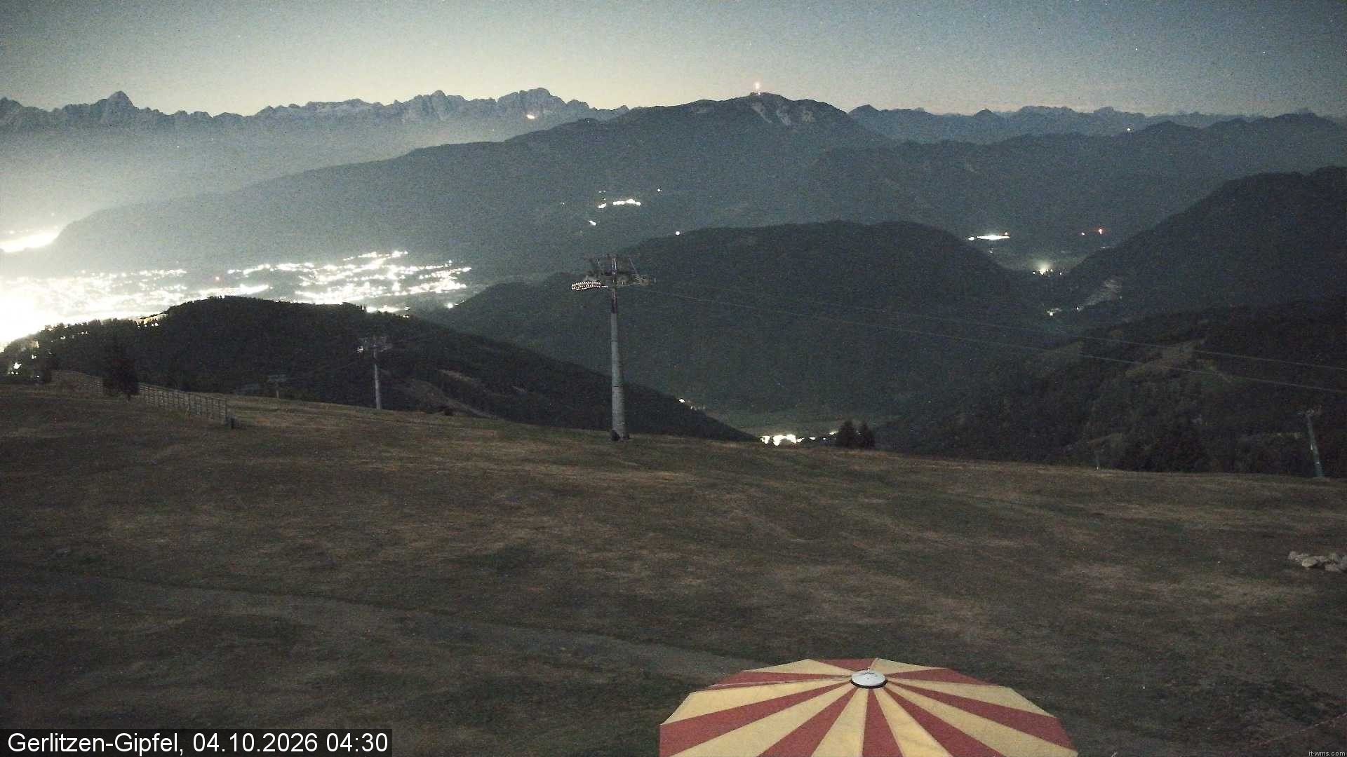 Archiv Foto Webcam Gerlitzen-Gipfel - Alpengasthof