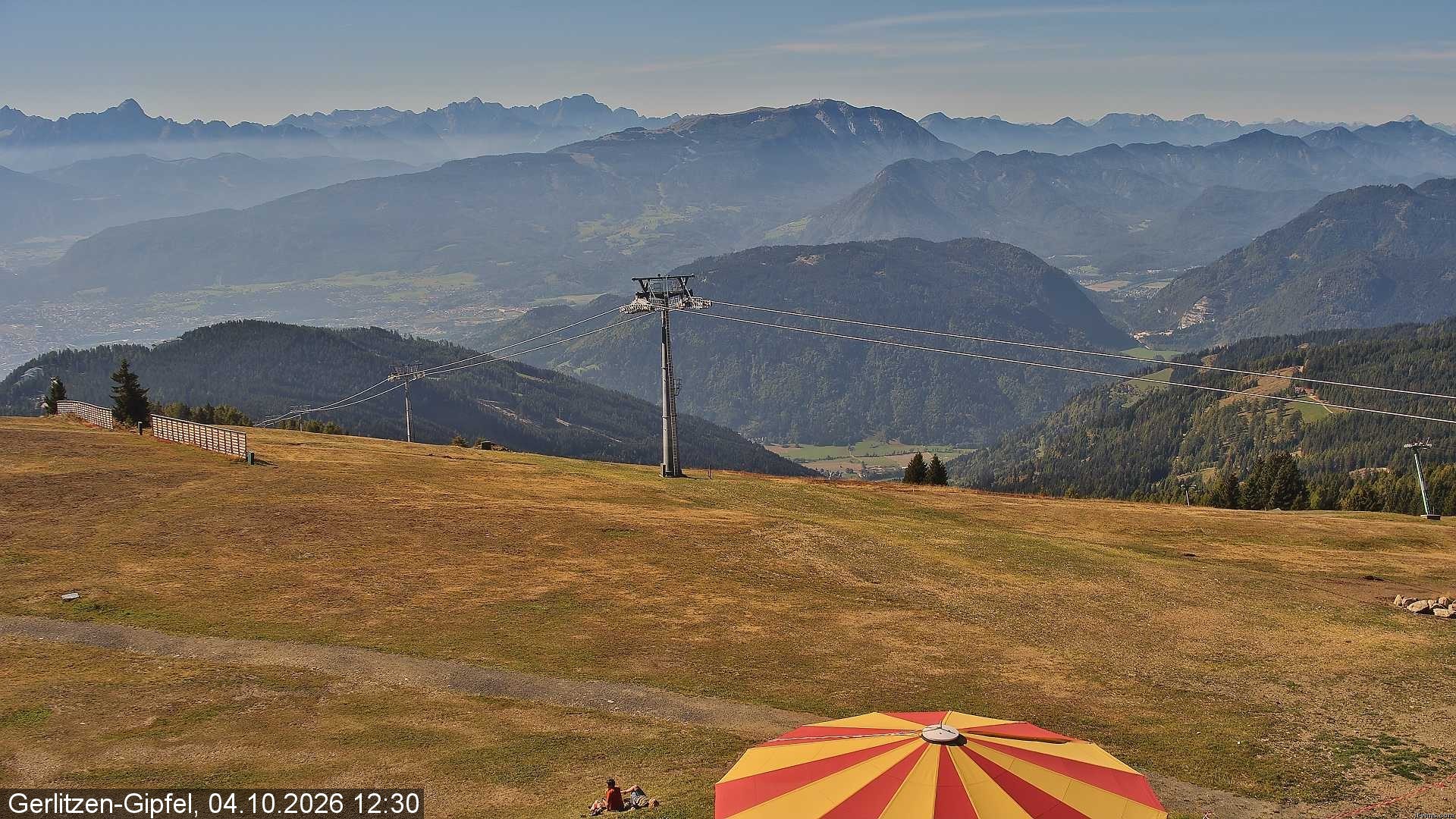 Archiv Foto Webcam Gerlitzen-Gipfel - Alpengasthof