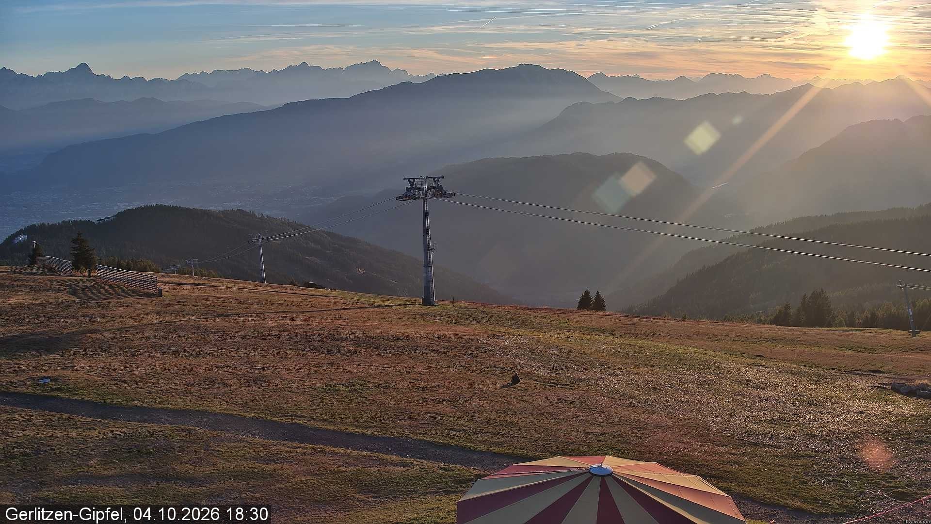 Archiv Foto Webcam Gerlitzen-Gipfel - Alpengasthof