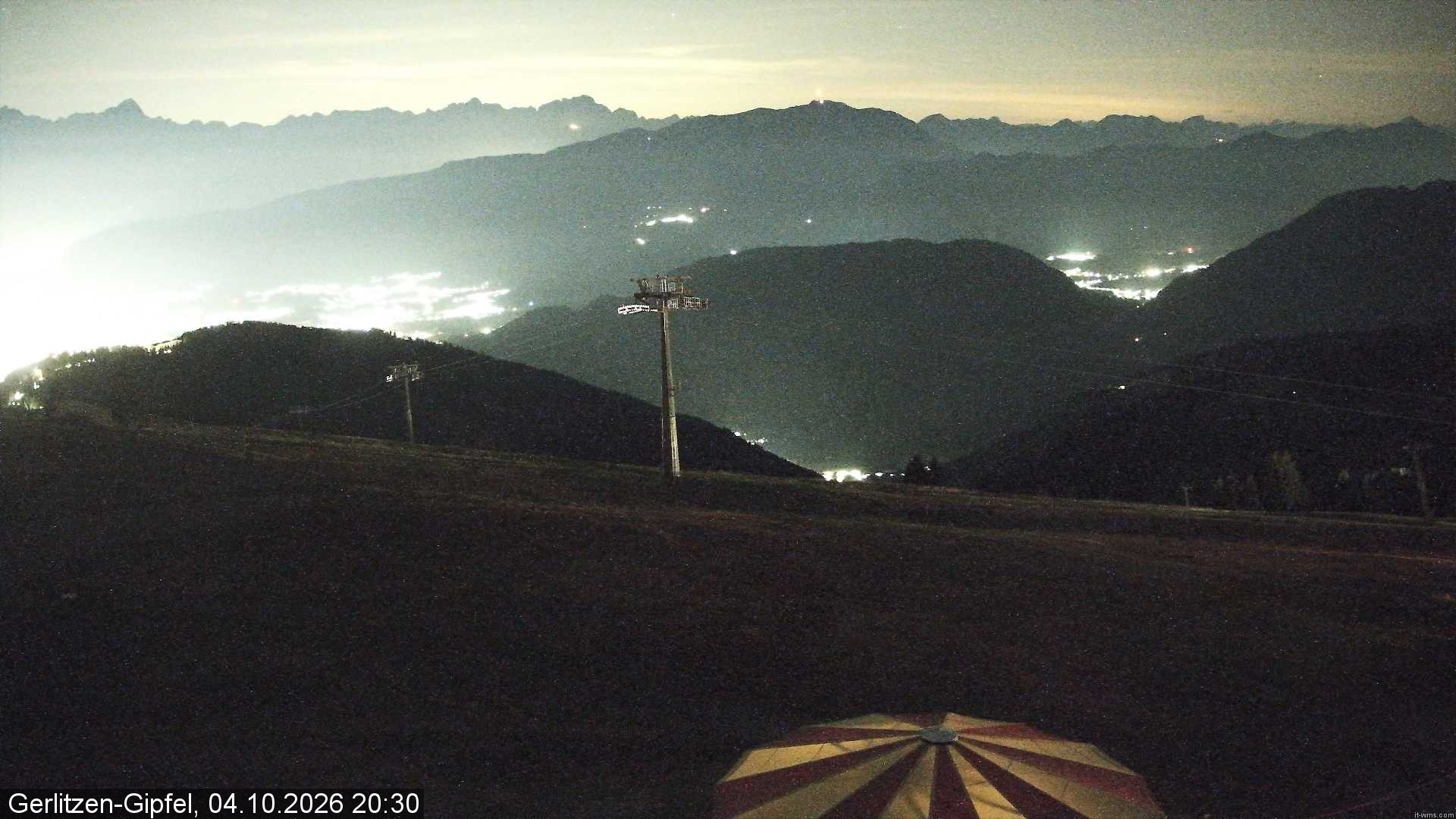 Archiv Foto Webcam Gerlitzen-Gipfel - Alpengasthof