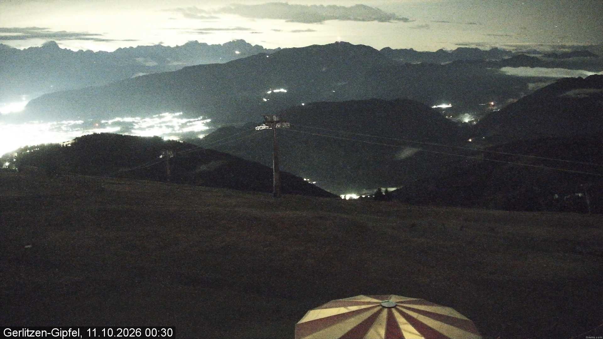 Archived image Webcam Gerlitzen summit (Carinthia)