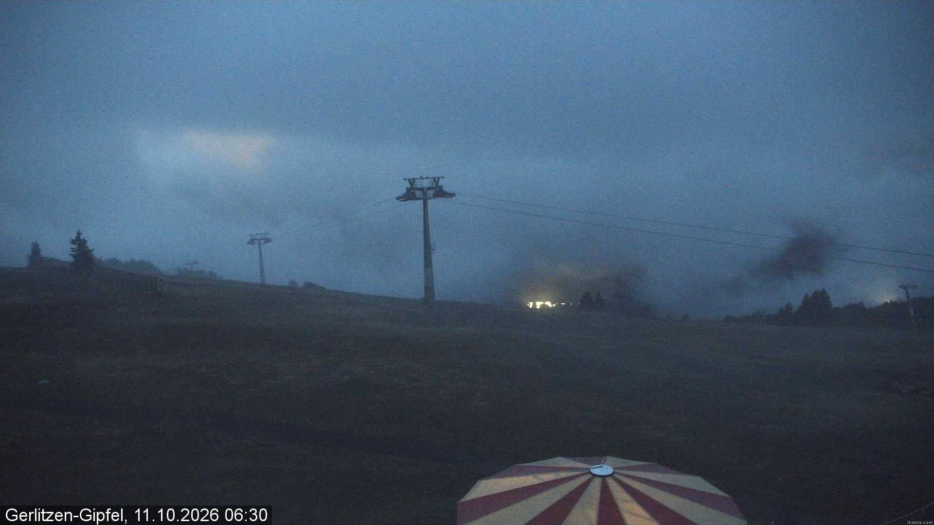 Archived image Webcam Gerlitzen summit (Carinthia)