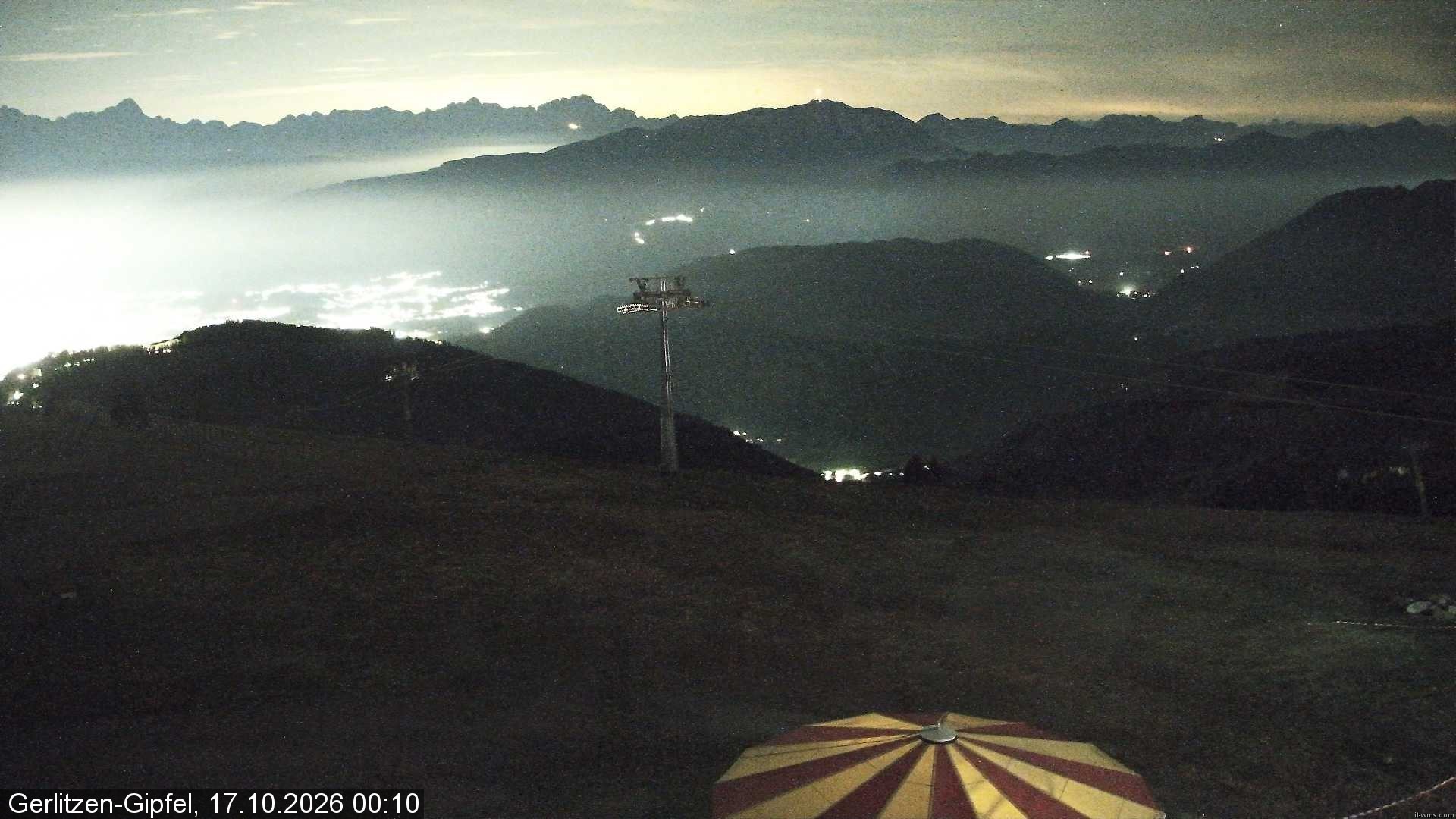 Archiv Foto Webcam Gerlitzen-Gipfel - Alpengasthof