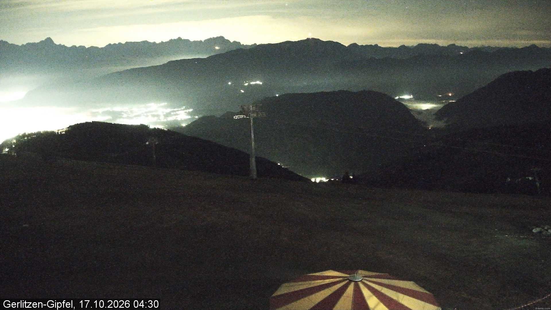 Archiv Foto Webcam Gerlitzen-Gipfel - Alpengasthof