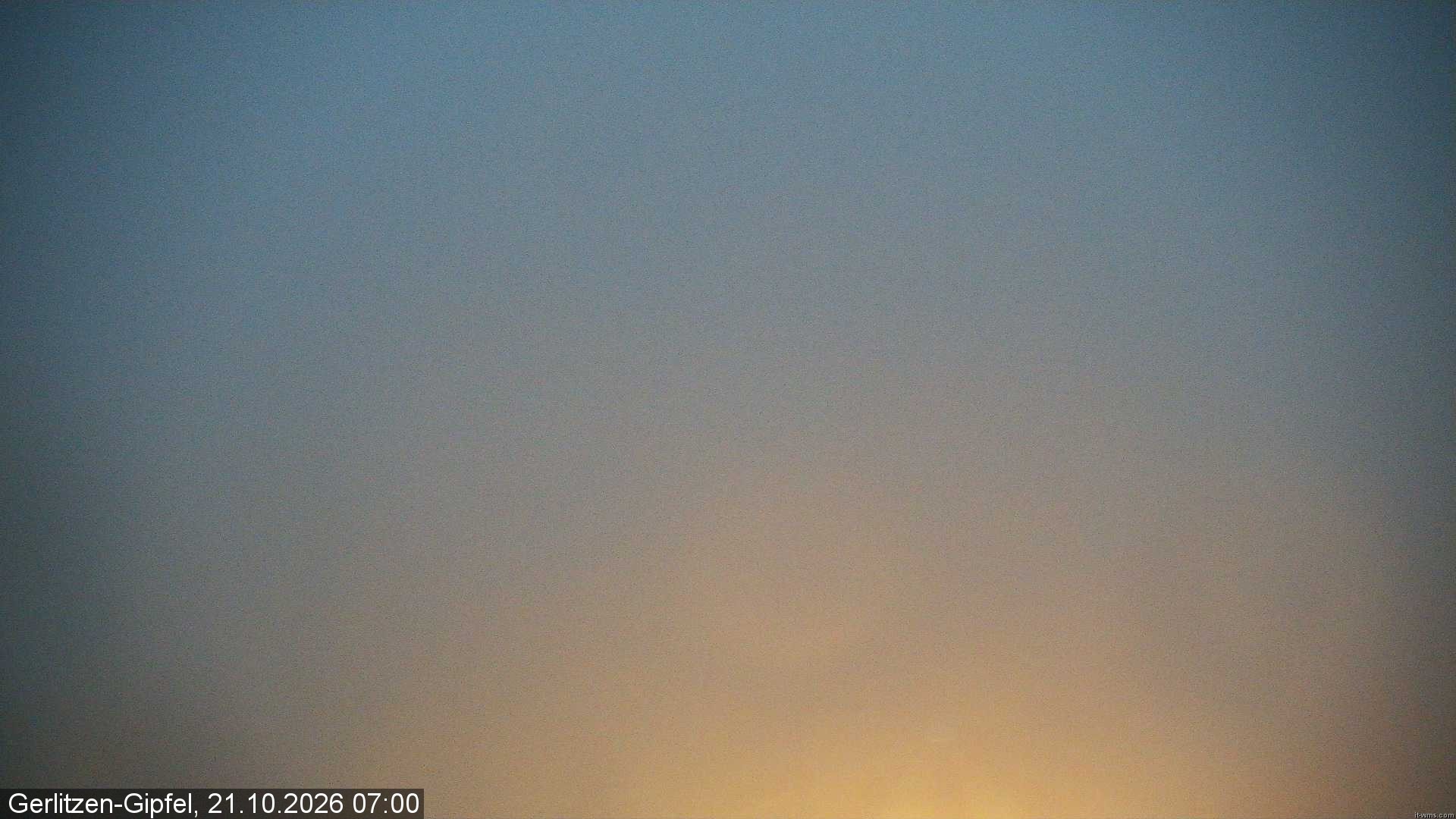 Archiv Foto Webcam Gerlitzen-Gipfel - Alpengasthof