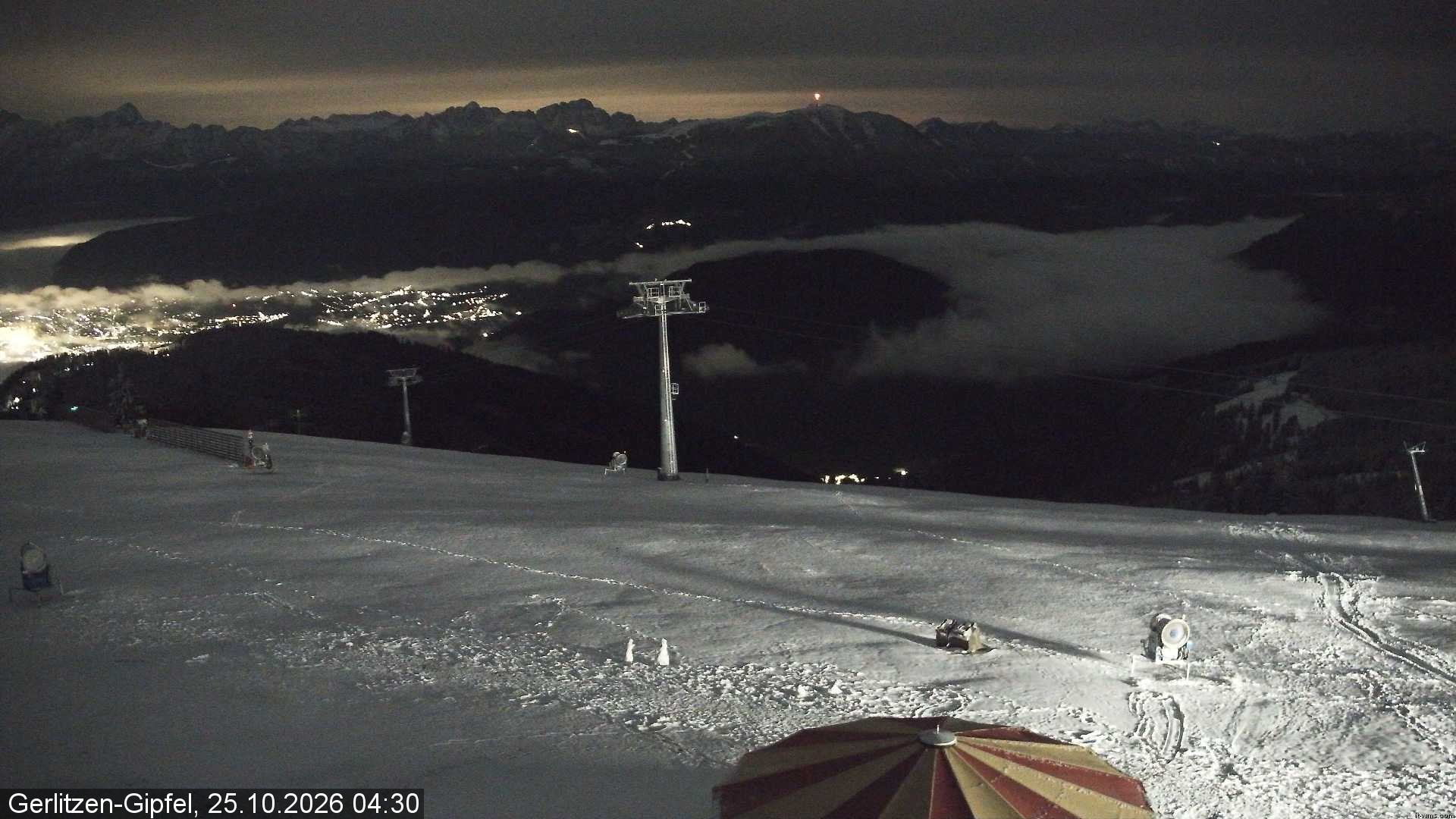Archiv Foto Webcam Gerlitzen-Gipfel - Alpengasthof