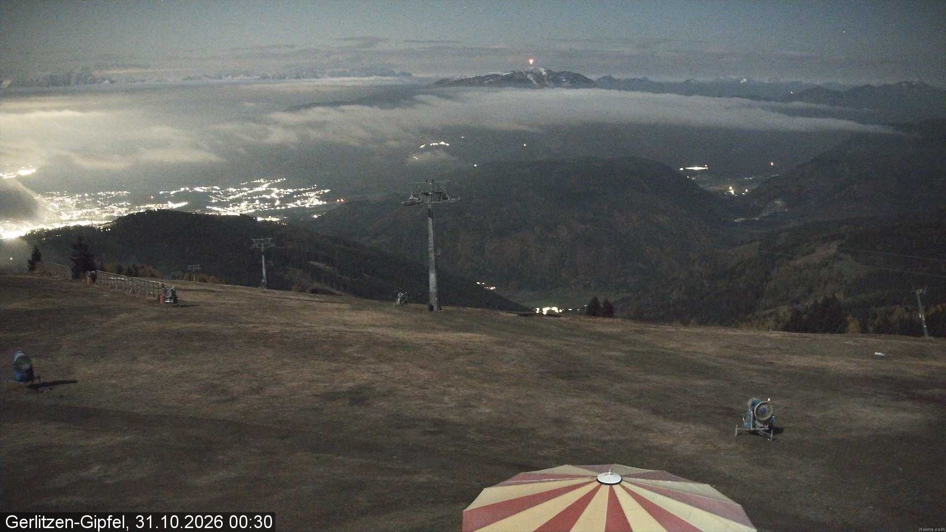 Archiv Foto Webcam Gerlitzen-Gipfel - Alpengasthof