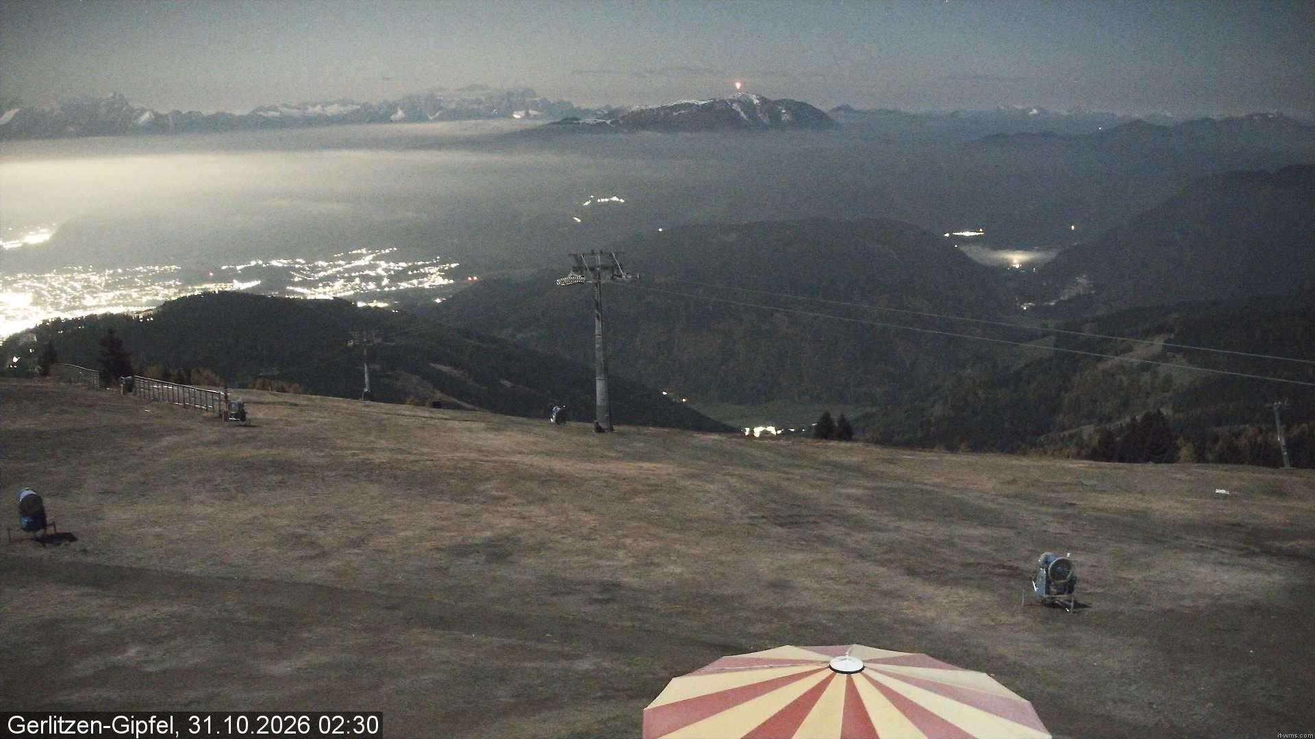 Archiv Foto Webcam Gerlitzen-Gipfel - Alpengasthof