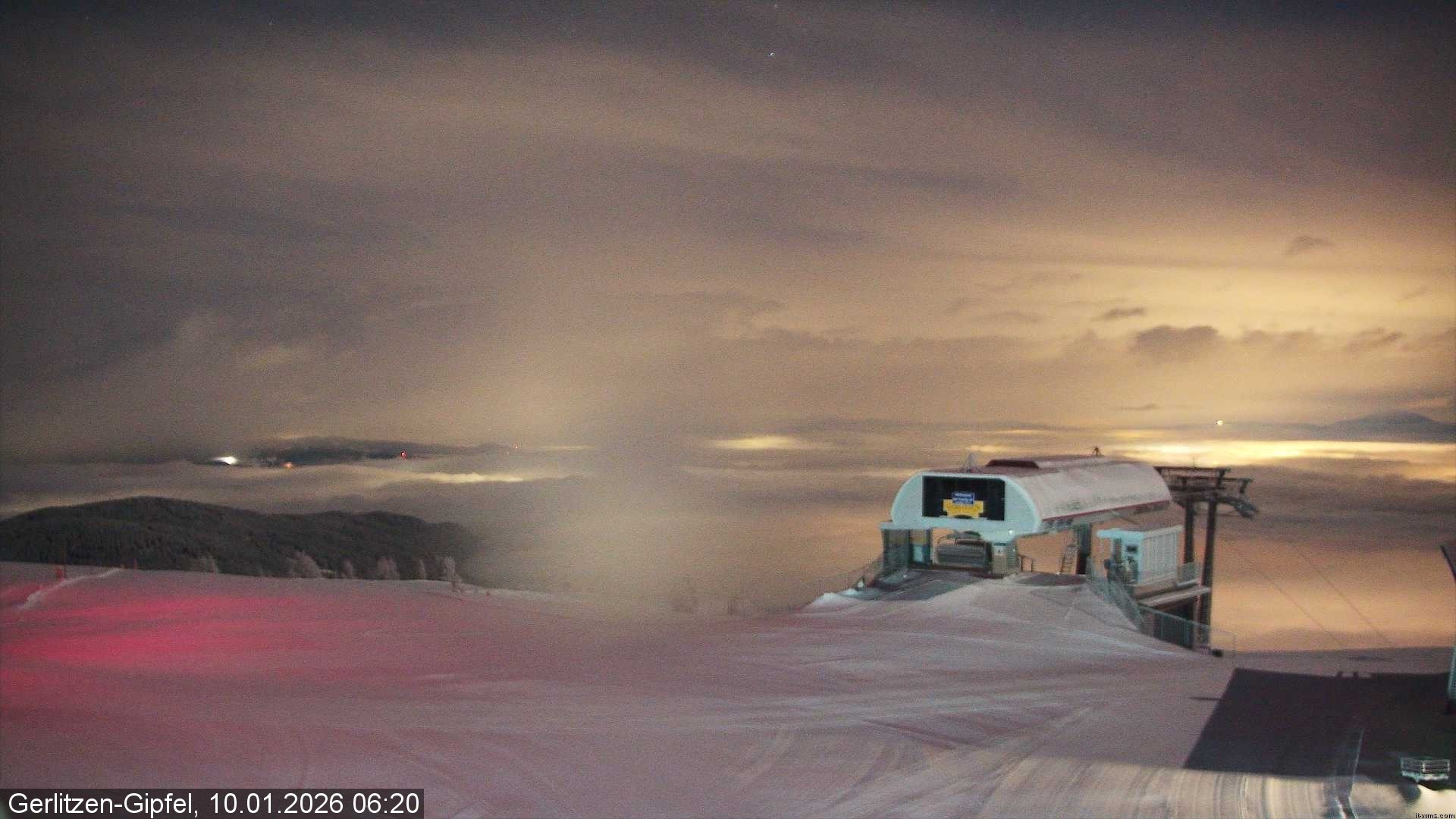 Archiv Foto Webcam Bergstation Sessellift Bergerbahn