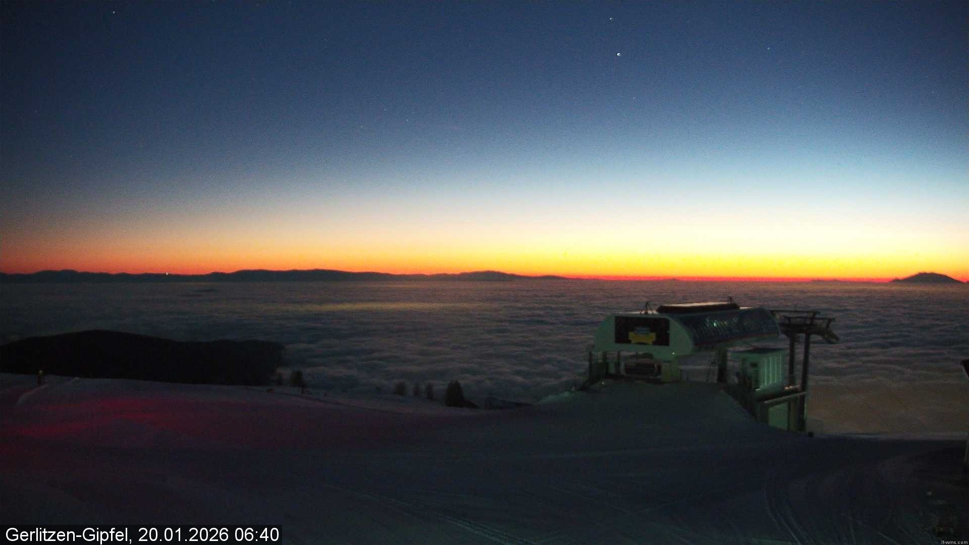 Archiv Foto Webcam Bergstation Sessellift Bergerbahn