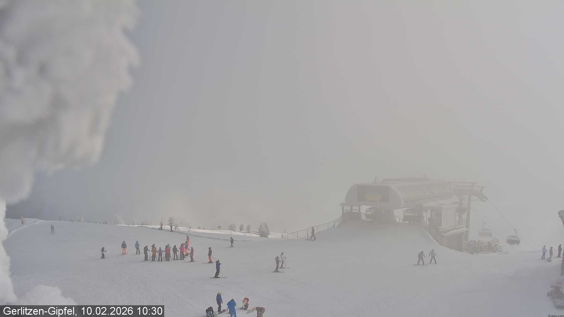 Archiv Foto Webcam Bergstation Sessellift Bergerbahn