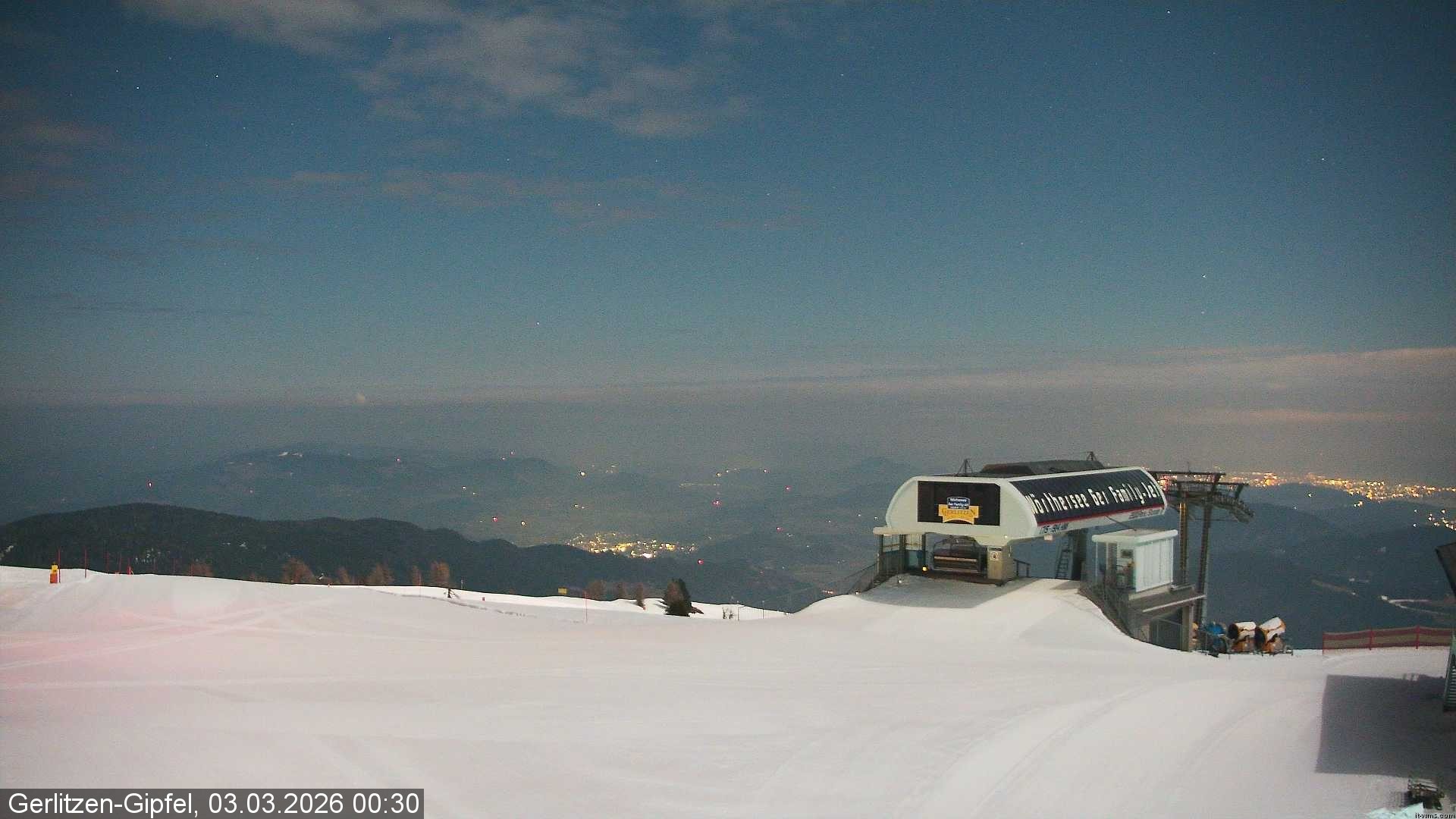 Archiv Foto Webcam Bergstation Sessellift Bergerbahn