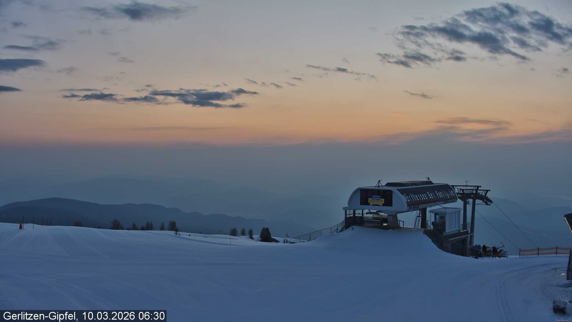 Archiv Foto Webcam Bergstation Sessellift Bergerbahn