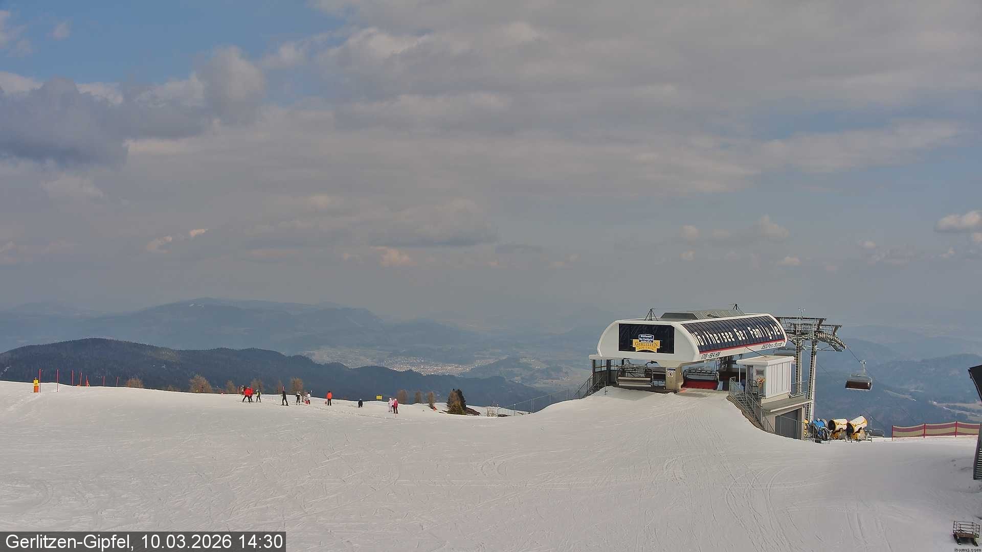 Archiv Foto Webcam Bergstation Sessellift Bergerbahn
