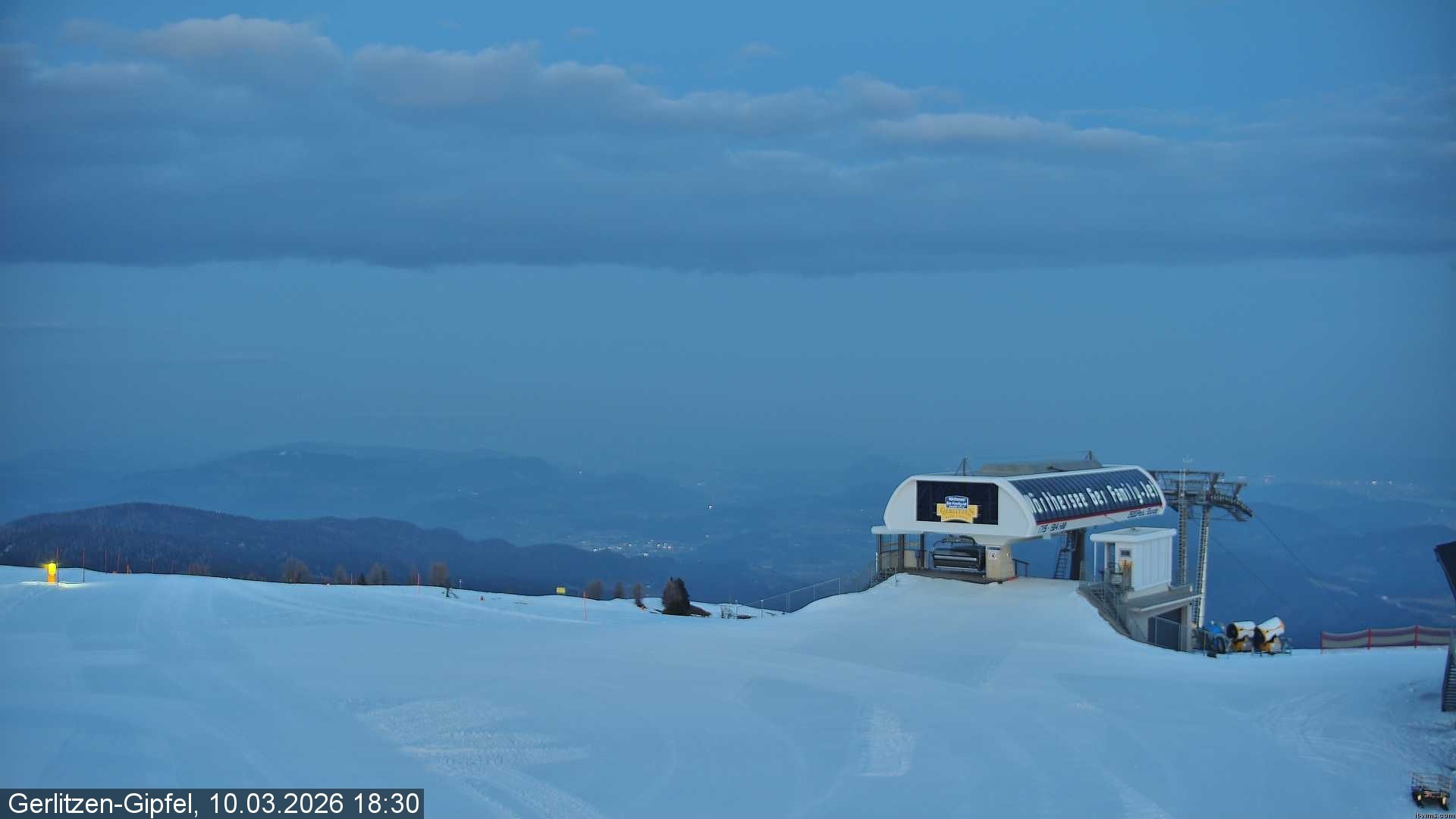 Archiv Foto Webcam Bergstation Sessellift Bergerbahn