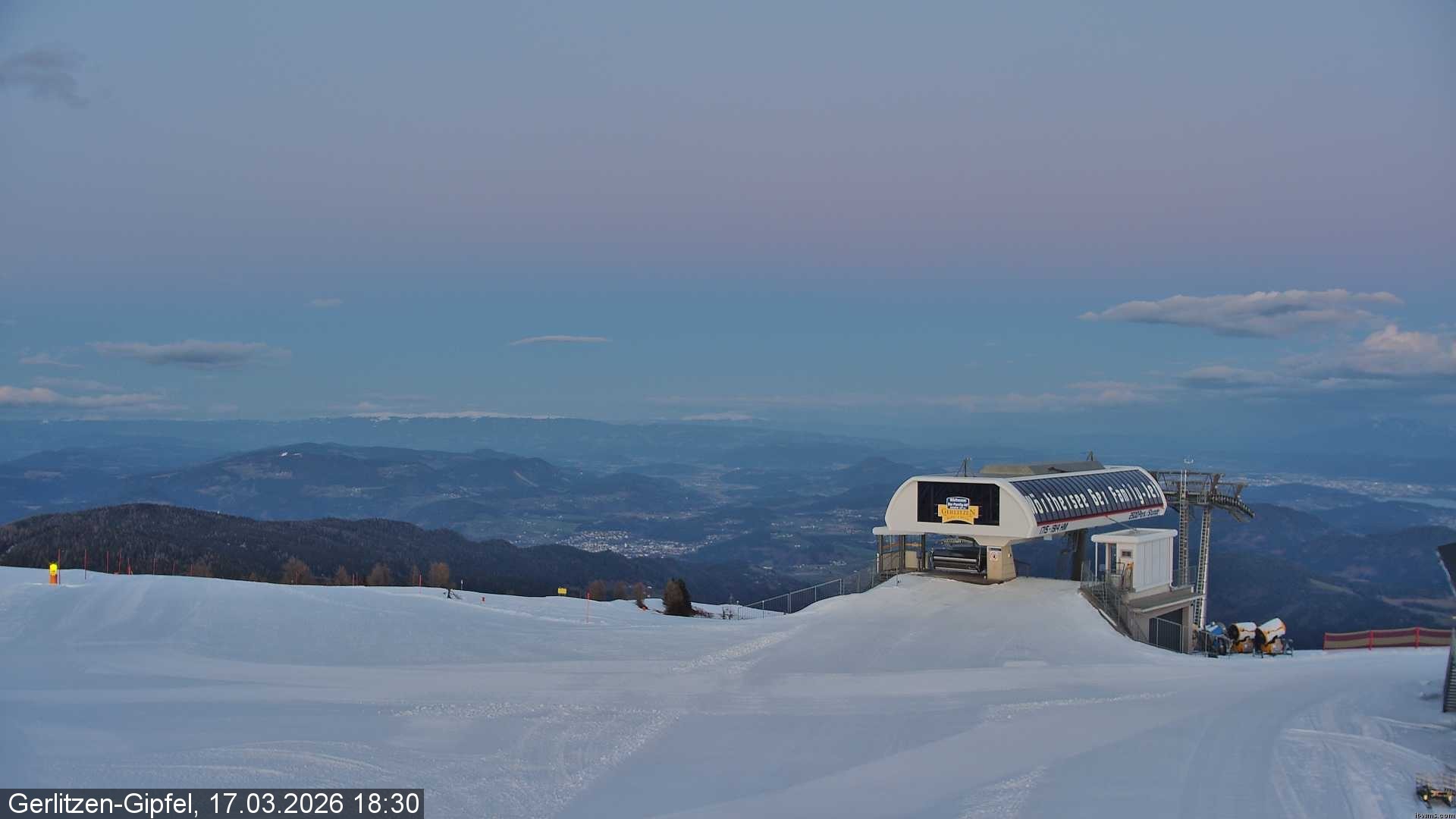 Archiv Foto Webcam Bergstation Sessellift Bergerbahn